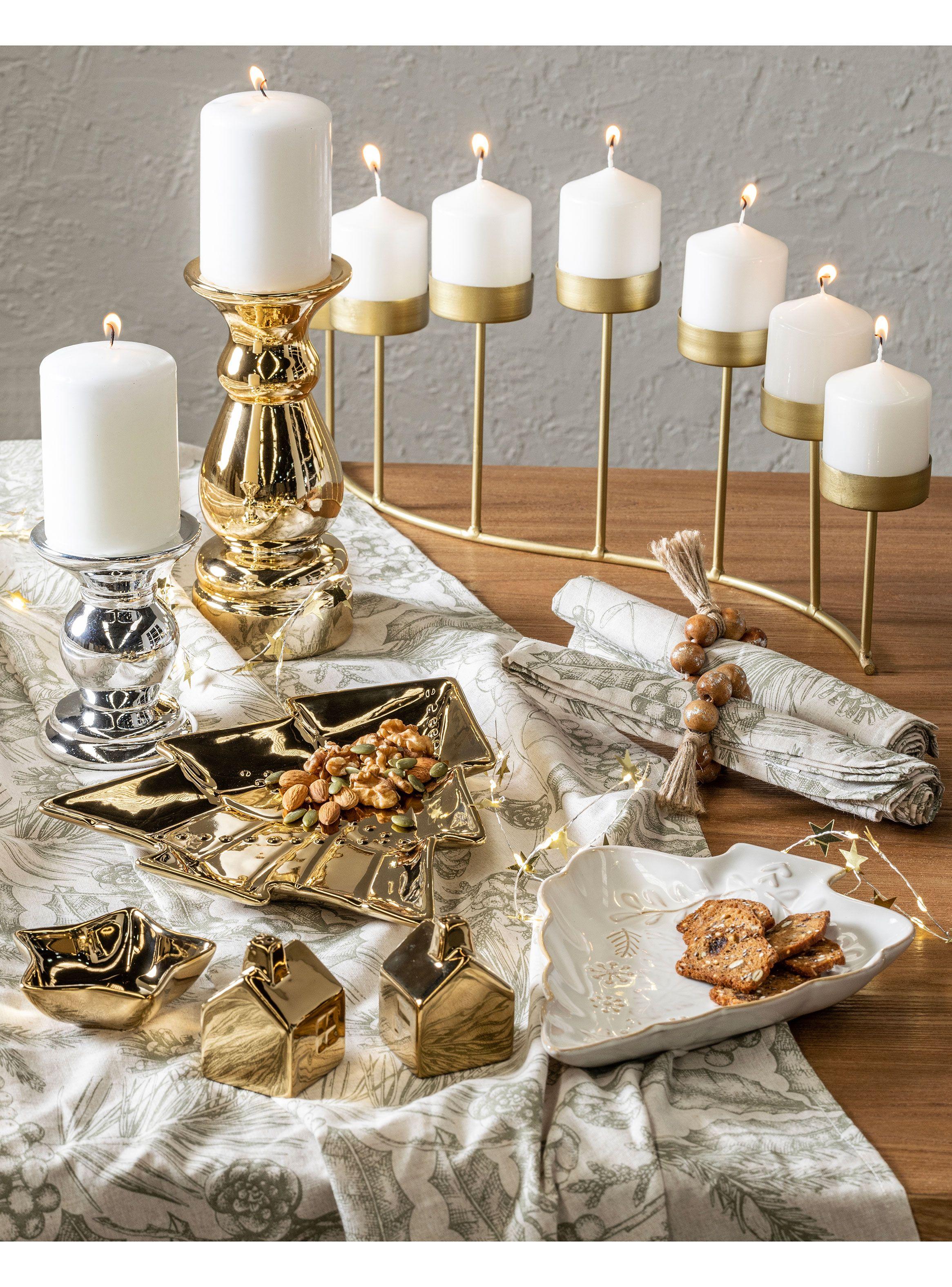 Set 4 Porta Servilletas Wood Plateado-3