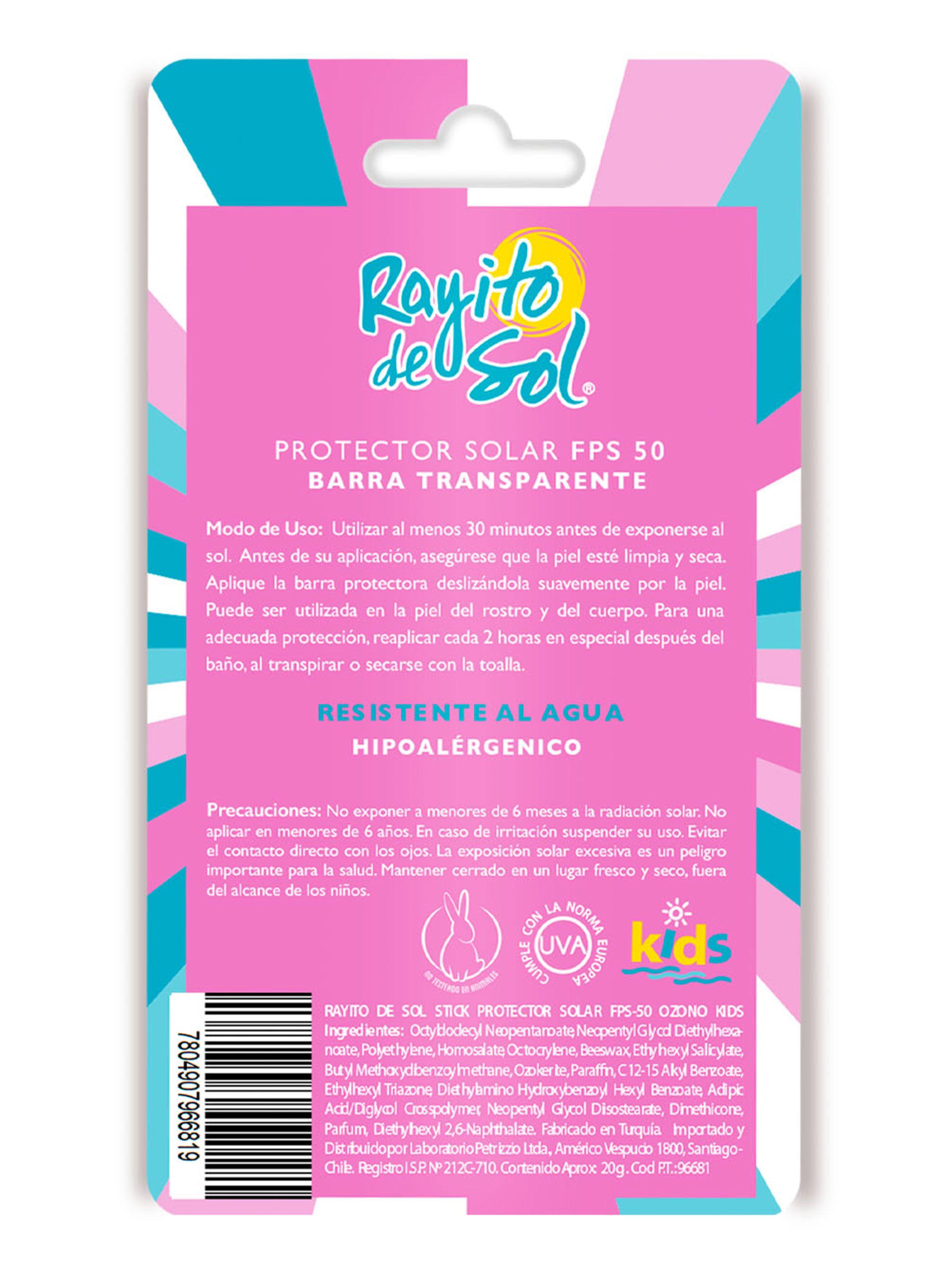 Protector Solar Kids en Barra SPF50 20 g-2