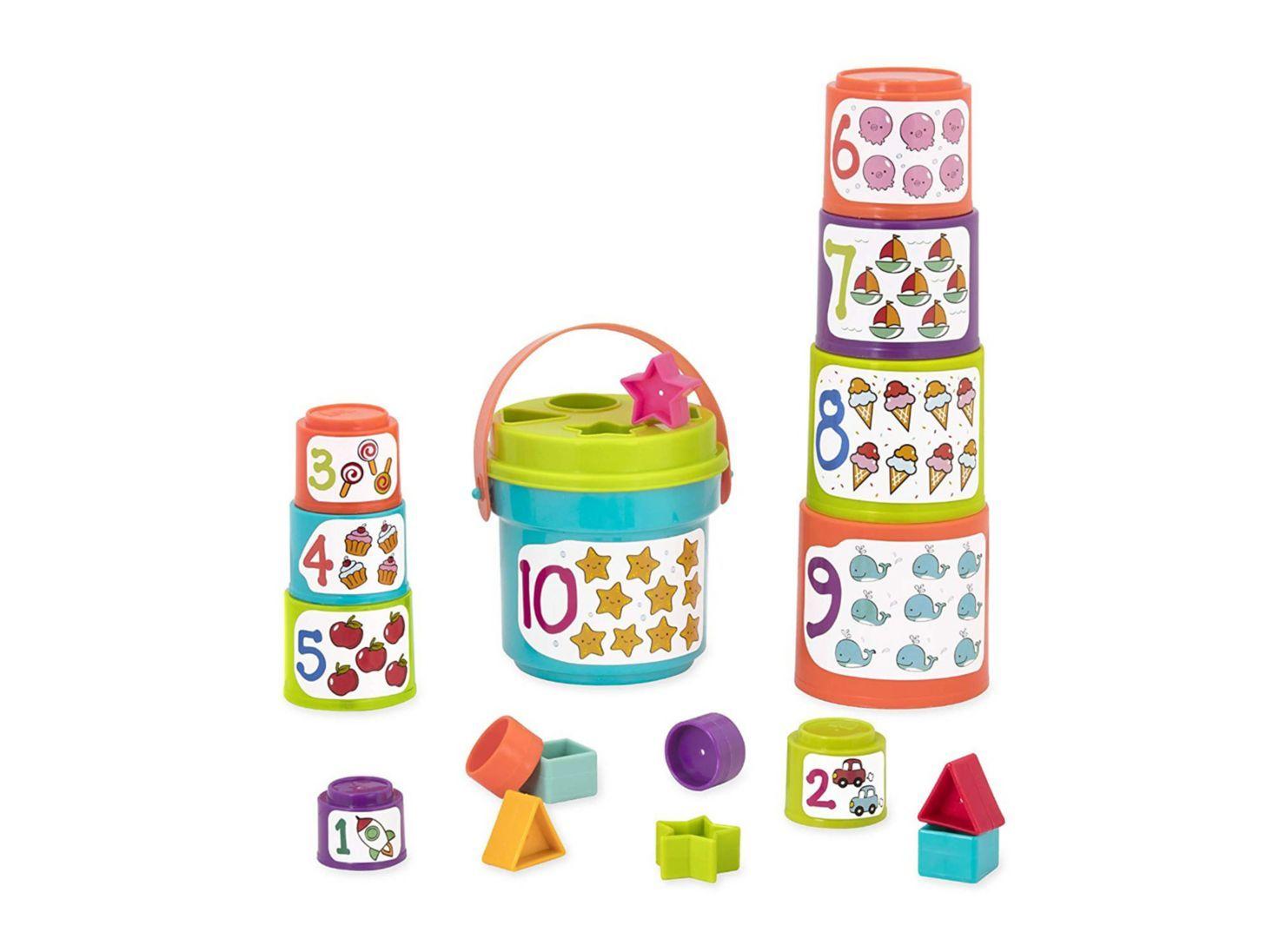 Battat Baldes apilables y encaje Caramba-0