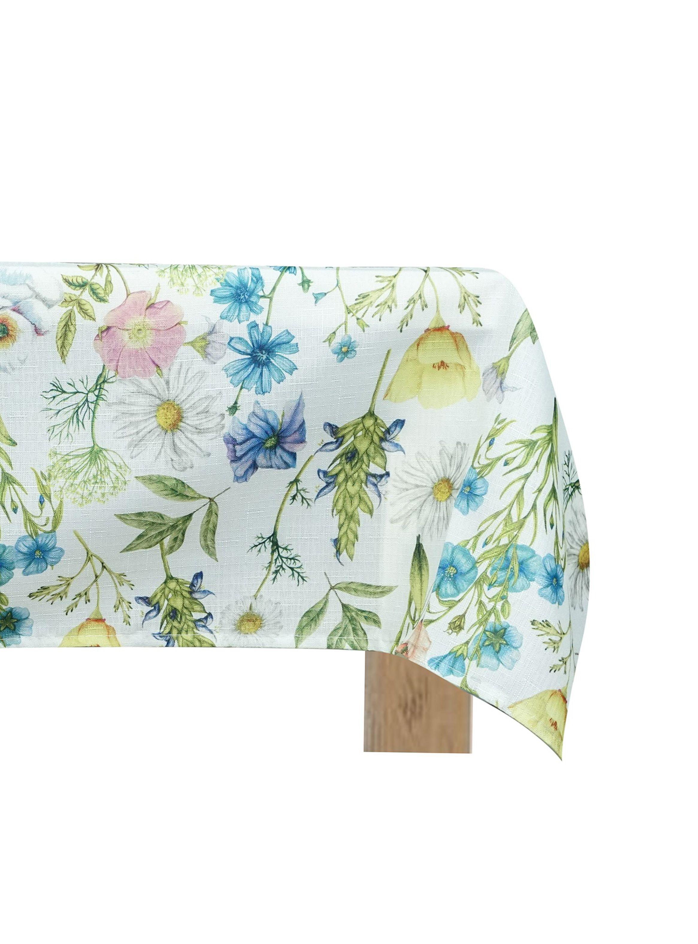Mantel Anti Manchas Primavera 180 x 280 cm-0