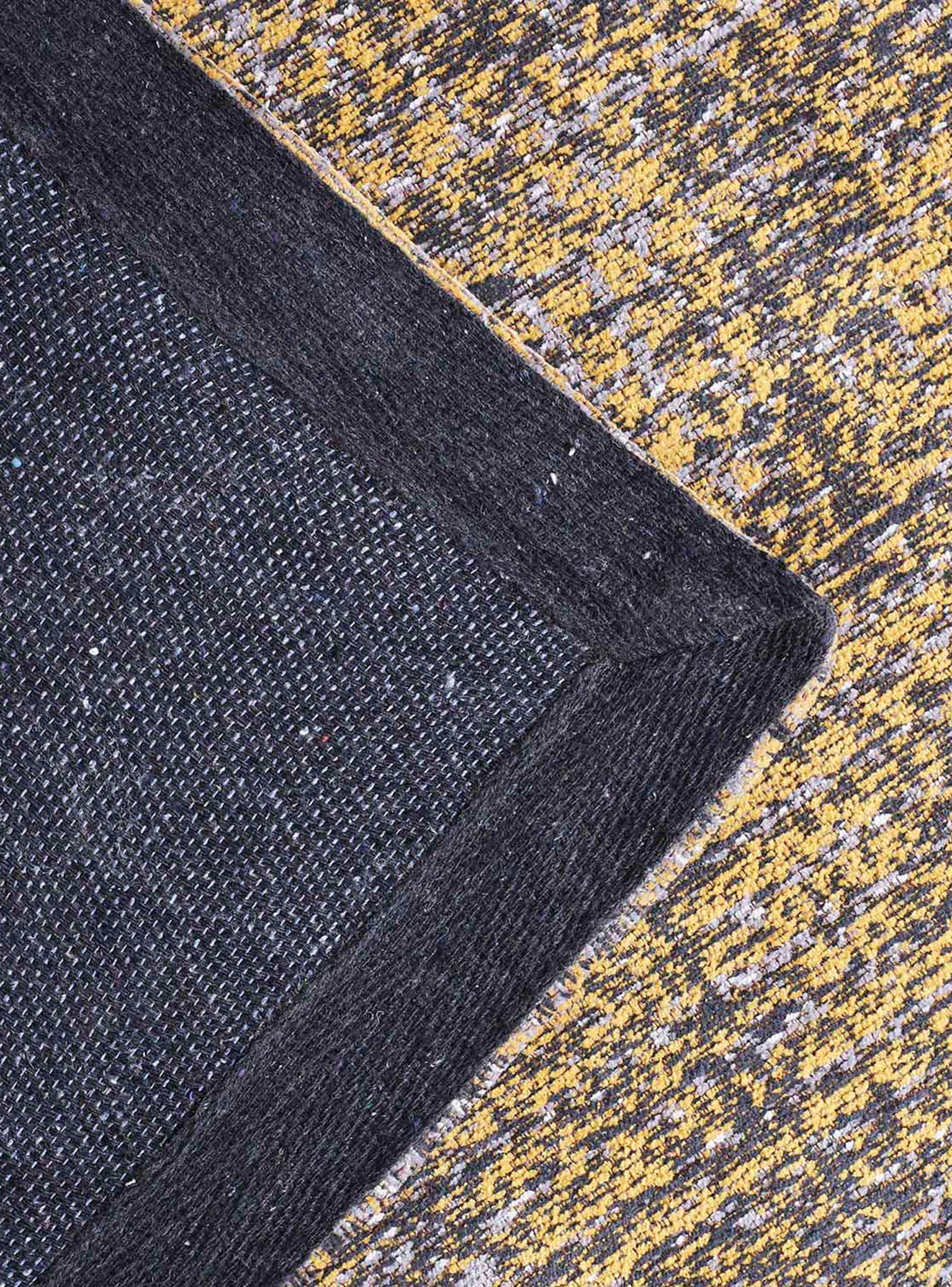 Alfombra 160x230 cm Handwoven Abstract Mostaza-1