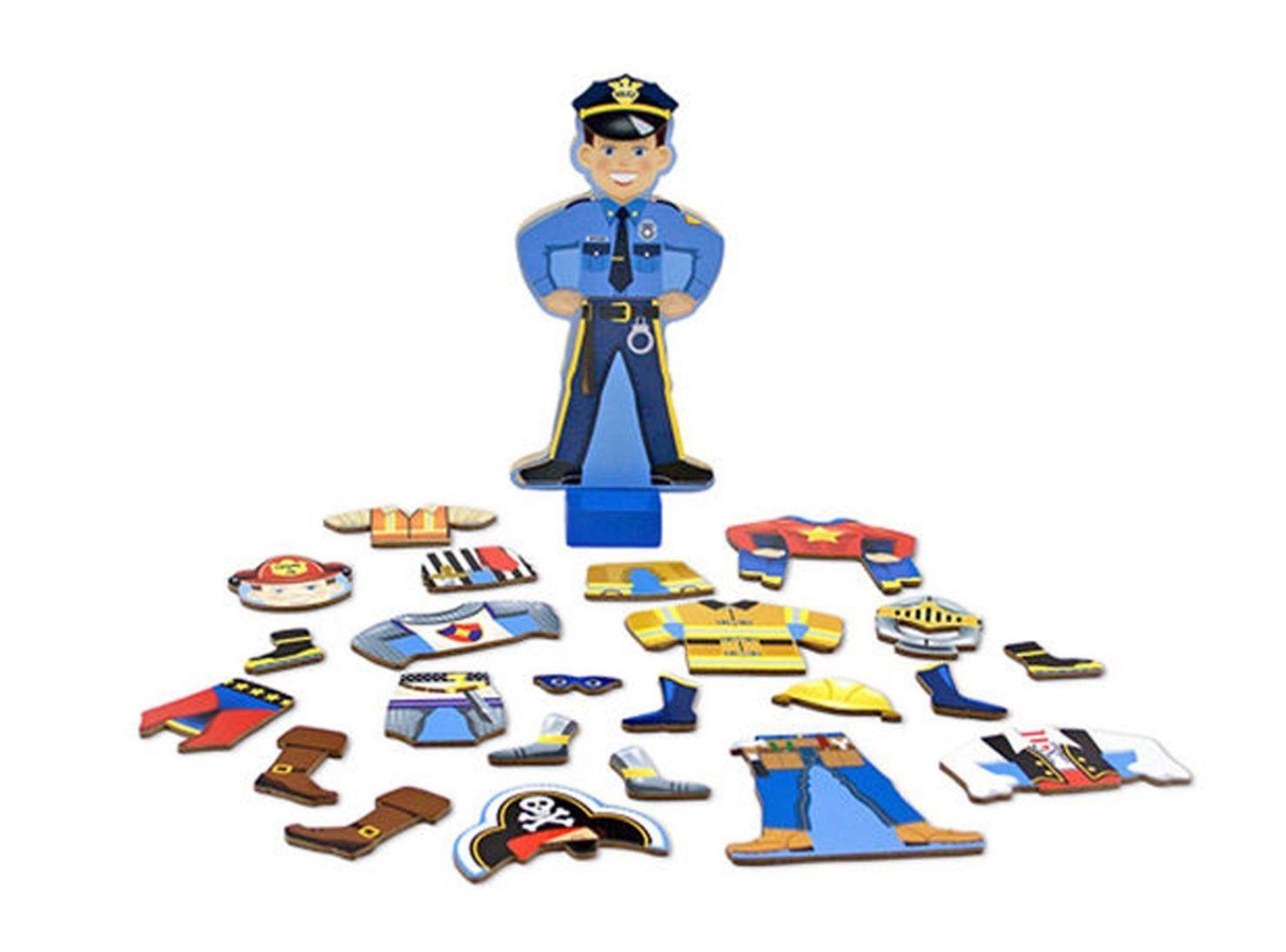 Melissa & Doug Magnéticos profesiones niño Caramba-0