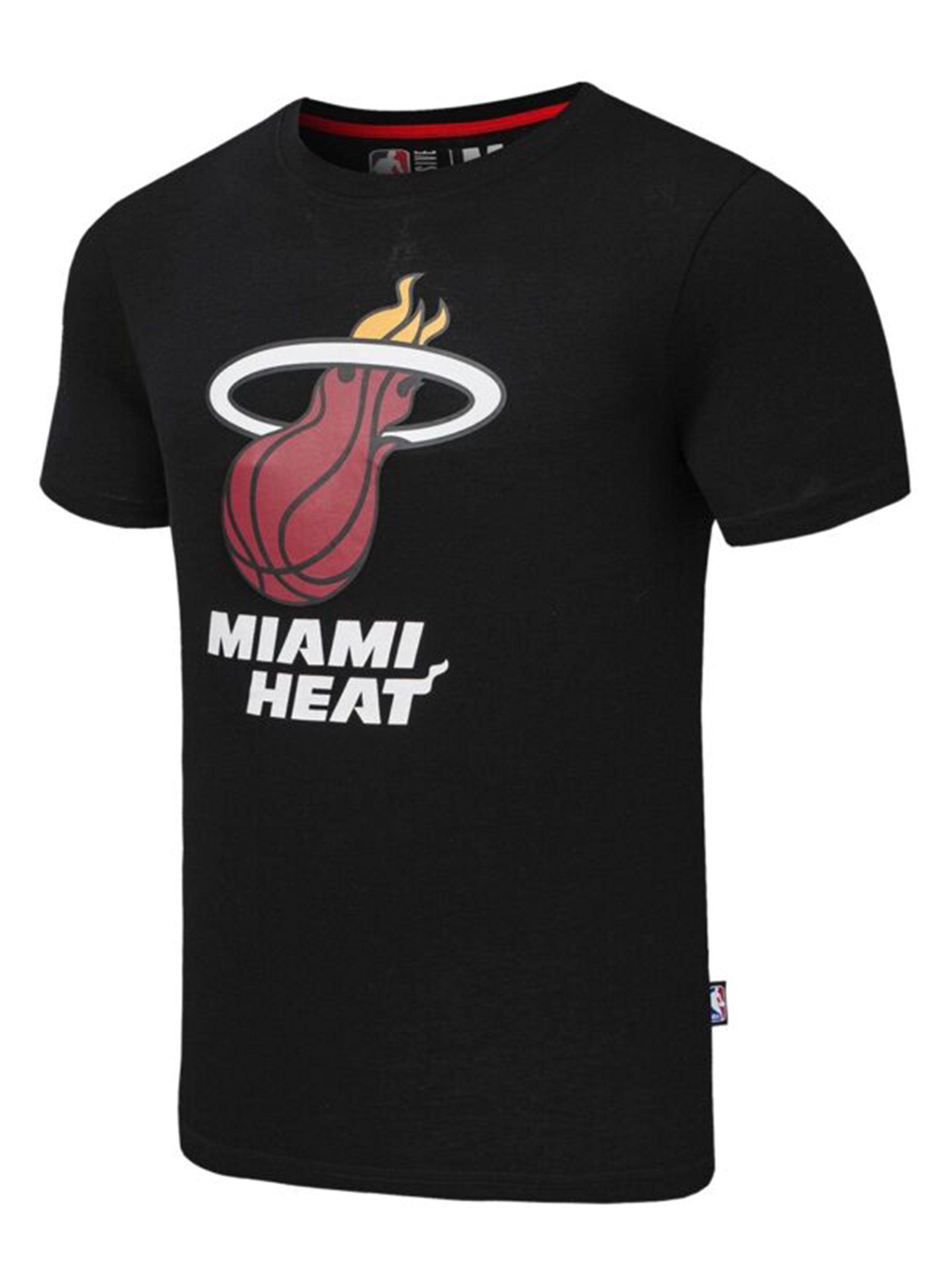 Polera Miami Heat Fanatics Fade-0