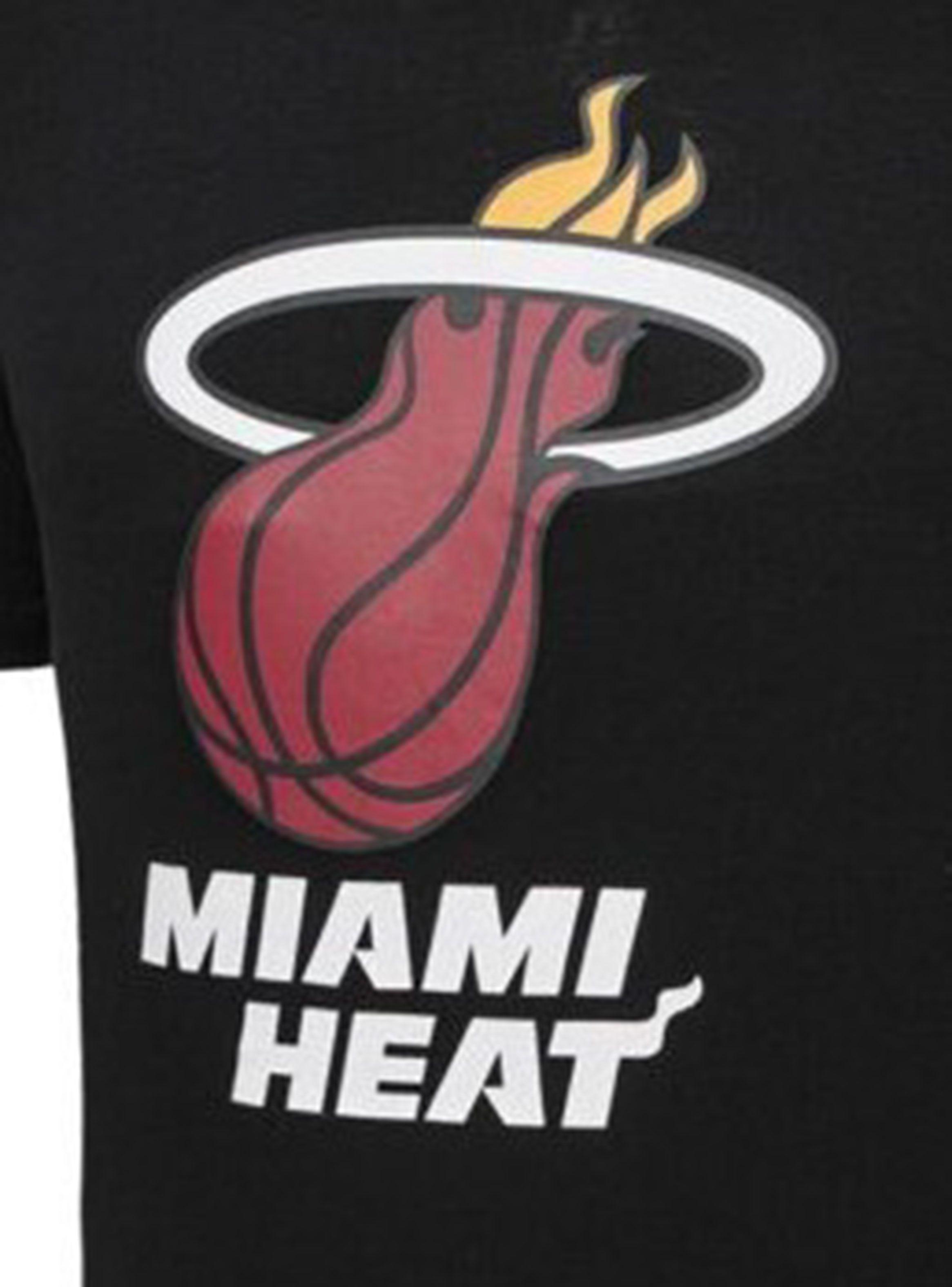 Polera Miami Heat Fanatics Fade-2