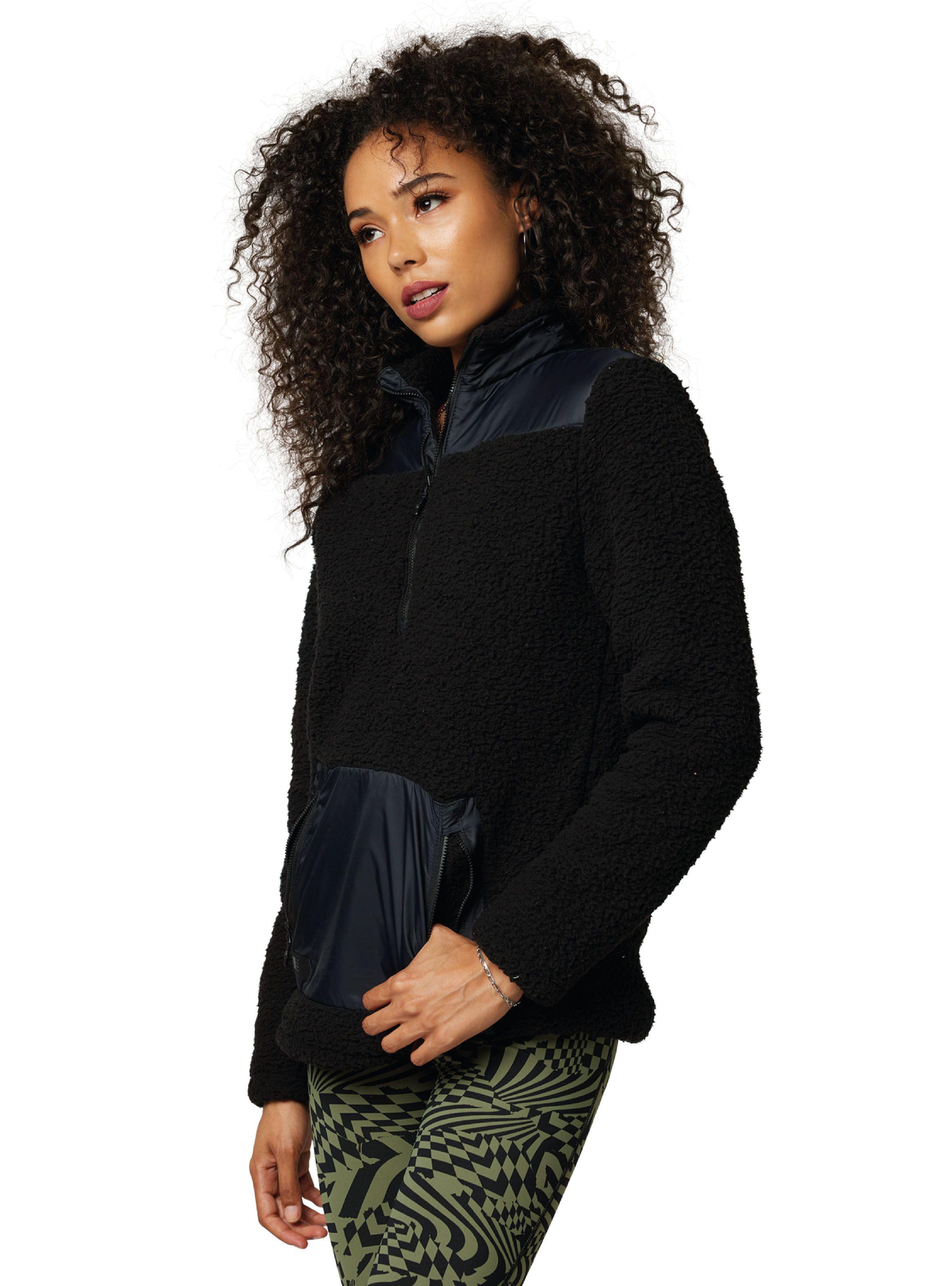 Polerón Sherpa Lined Negro-2