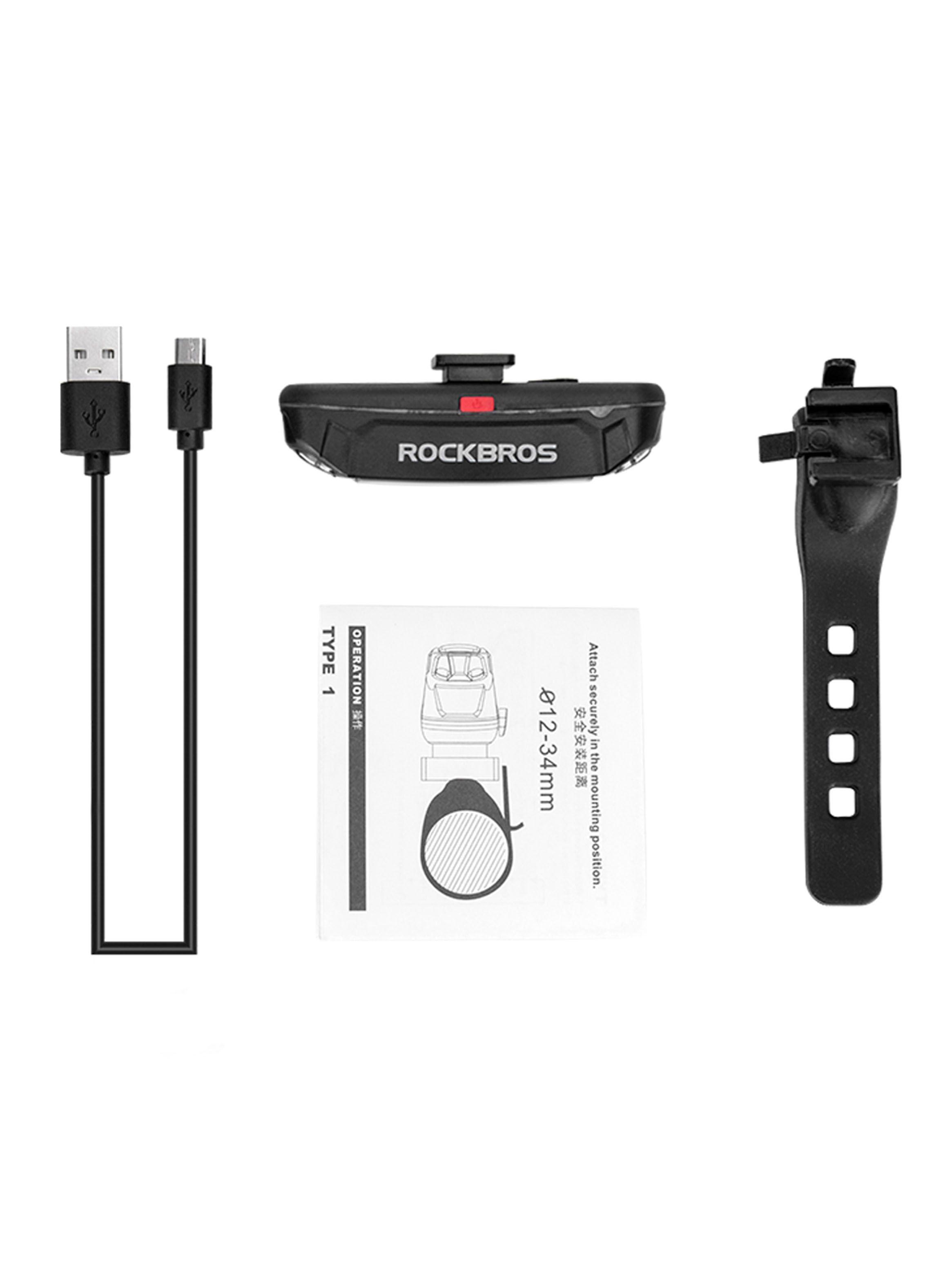 Luz Trasera Usb Bicicleta A54Bk-1
