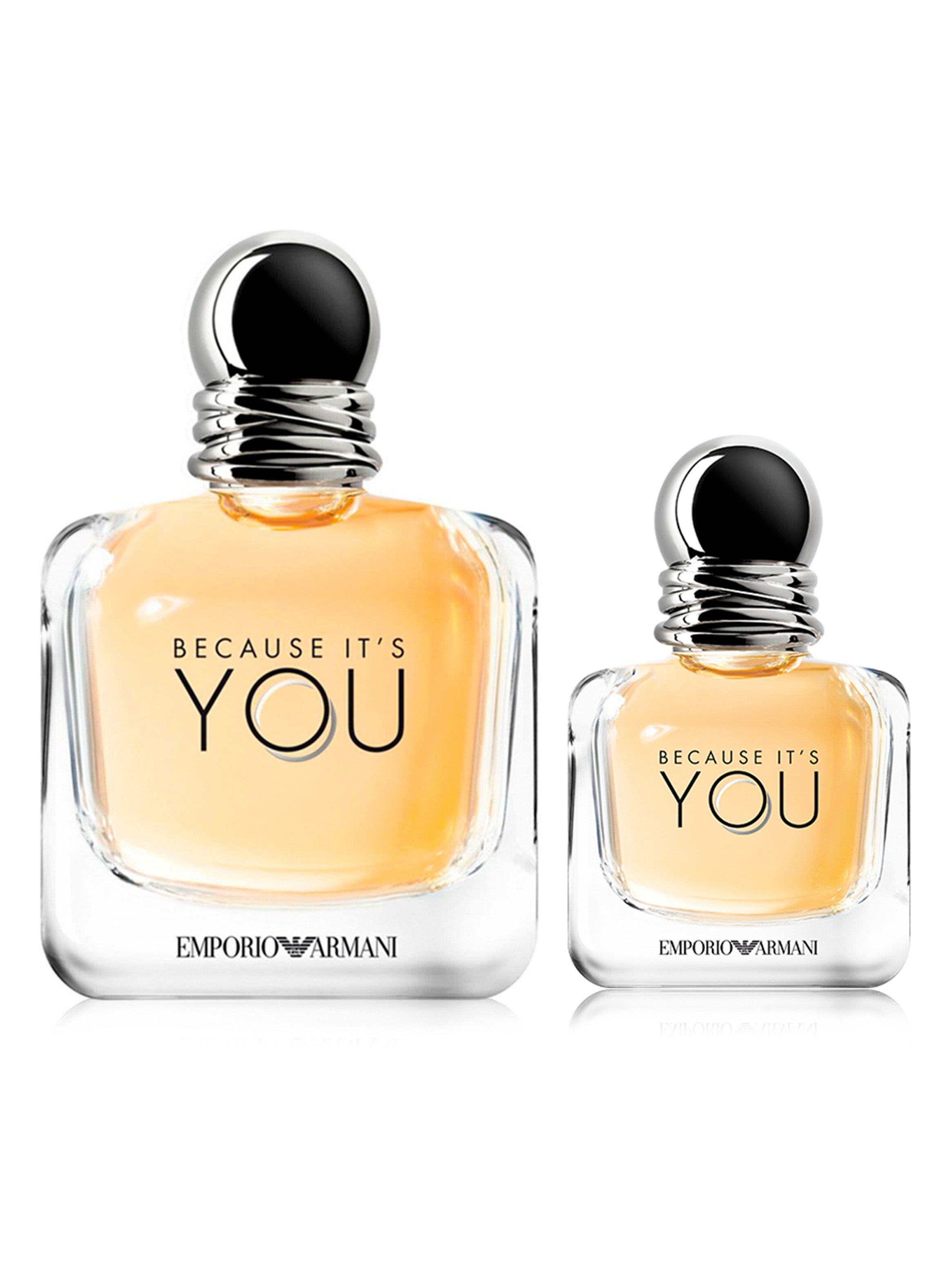 Set Perfumes Giorgio Armani Because It's You Mujer EDP 100 ml + 30 ml-0