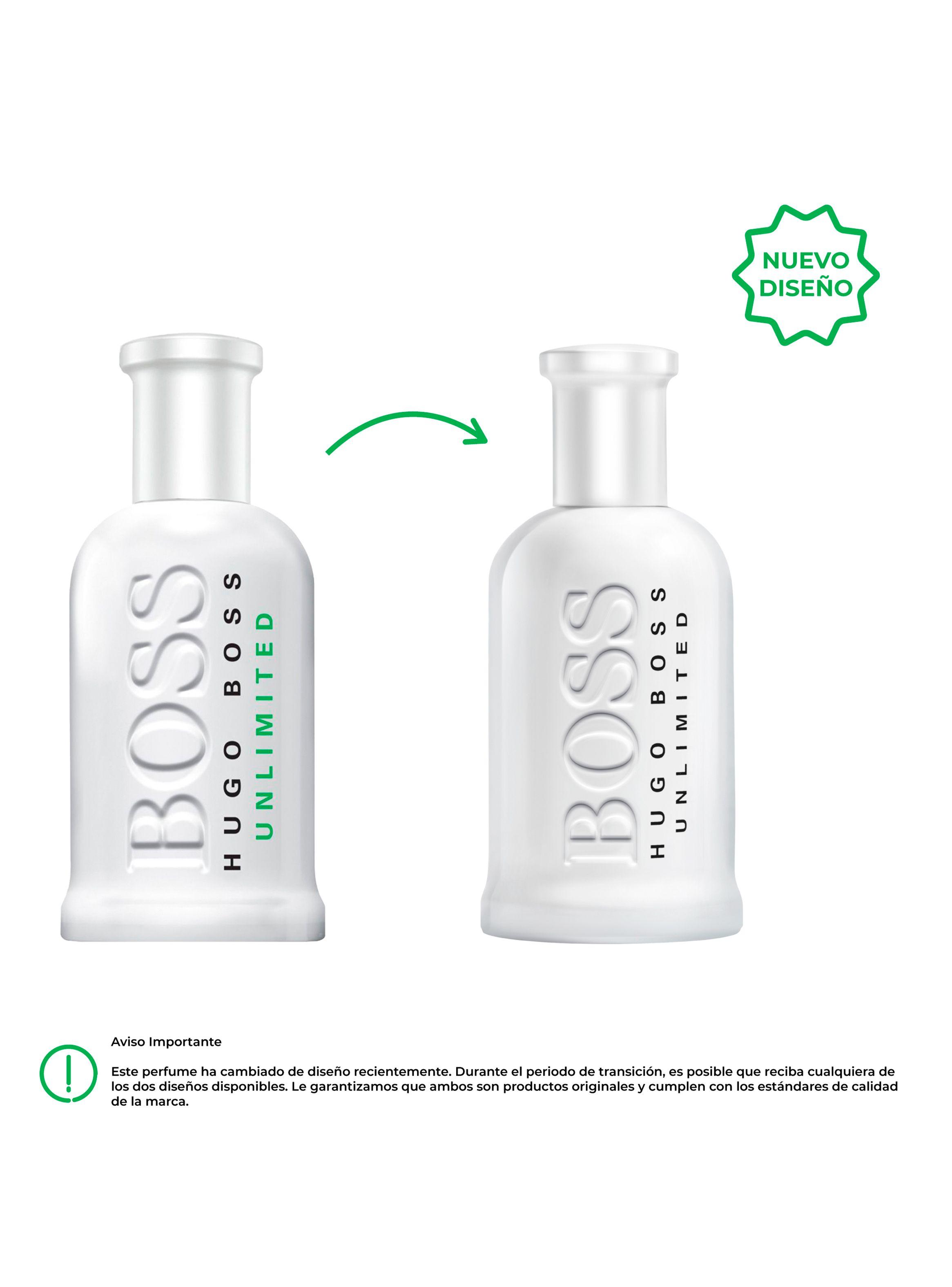 Perfume Boss Bottled Unlimited Eau de Toilette Hombre 100ml-5