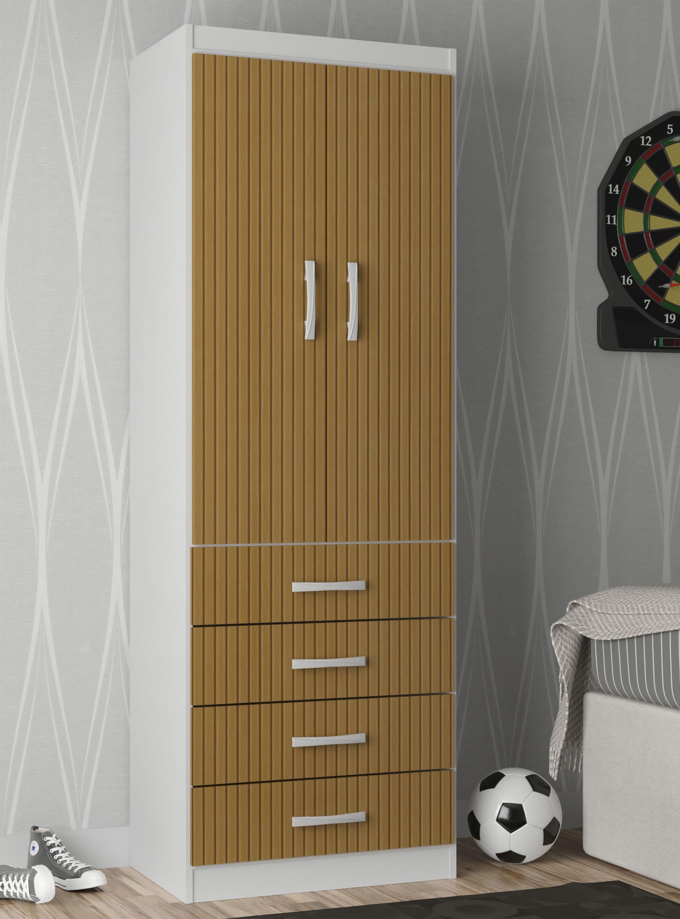 Clóset 2 Puertas 4 Cajones-3