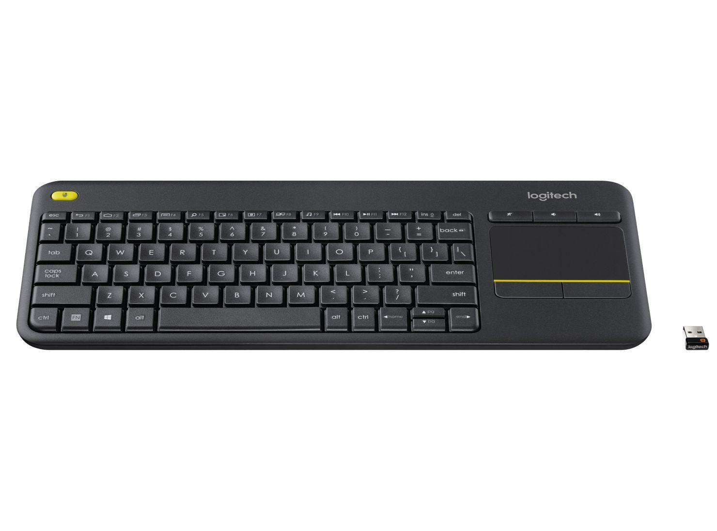 Teclado K400 Logitech Wireless Touch Plus-0