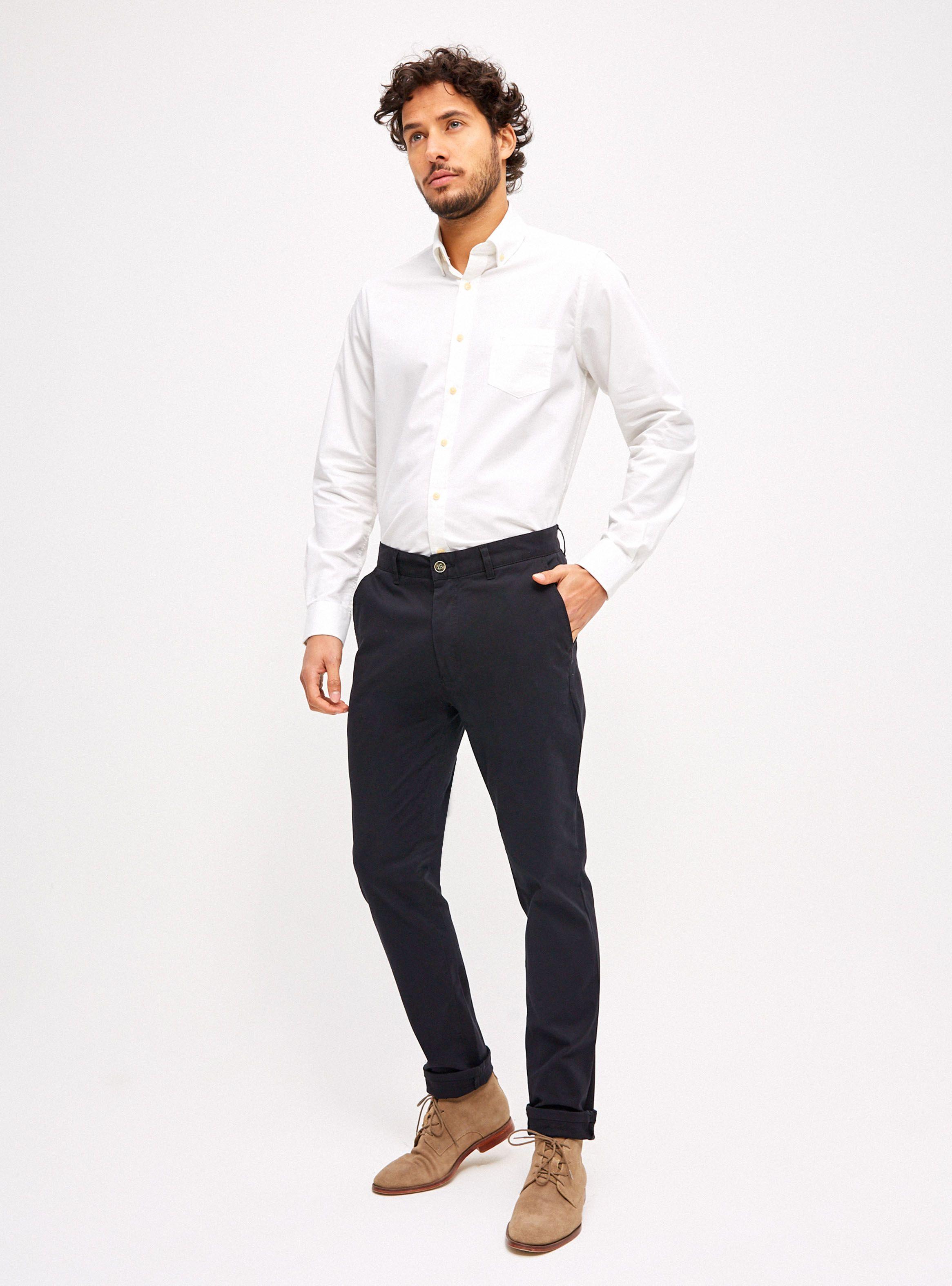 Pantalón Stretch Básico Chino-3