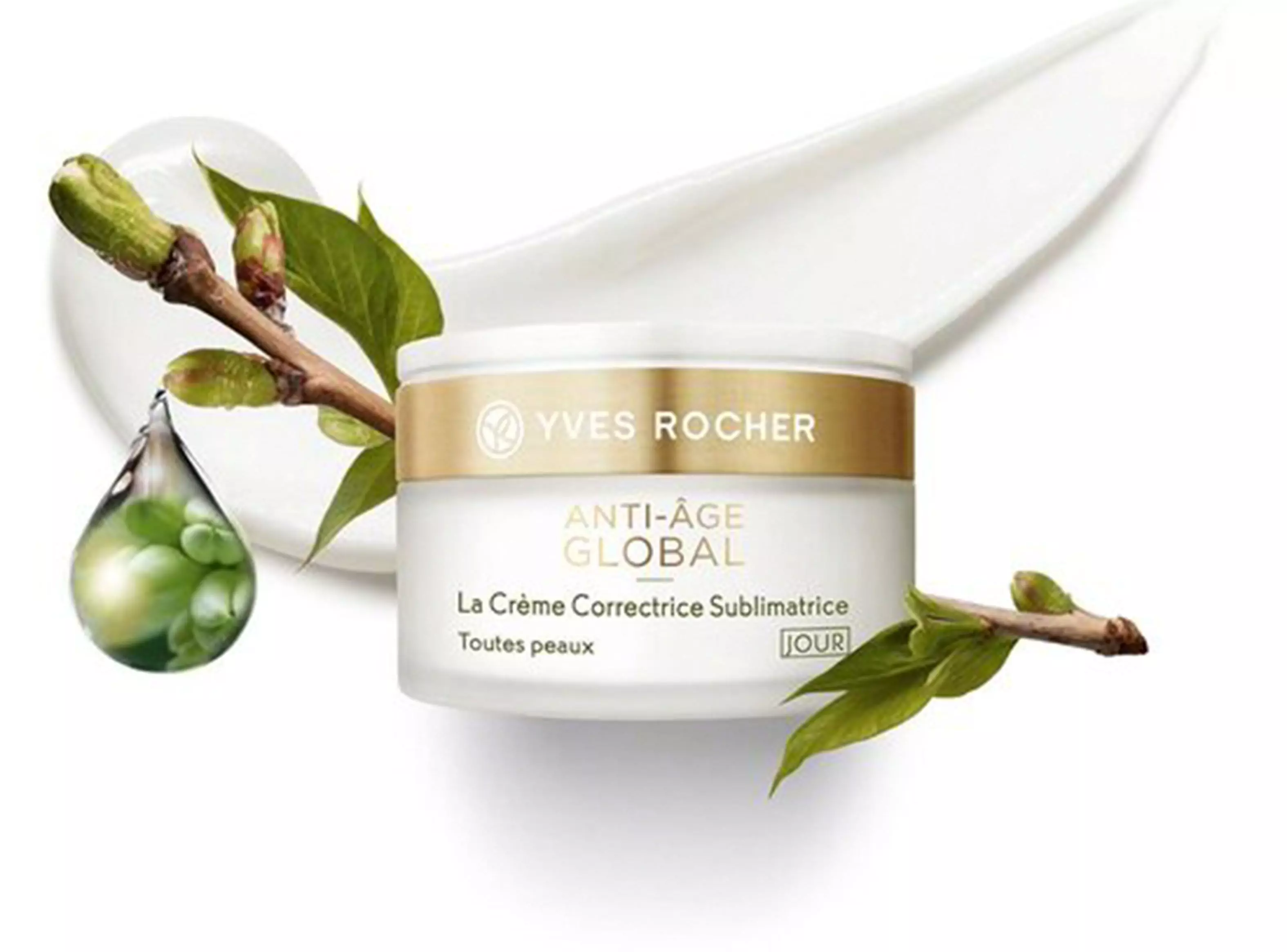 Crema Yves Rocher Día Multiacción Sublime Todo Tipo de Piel 50 ml-0