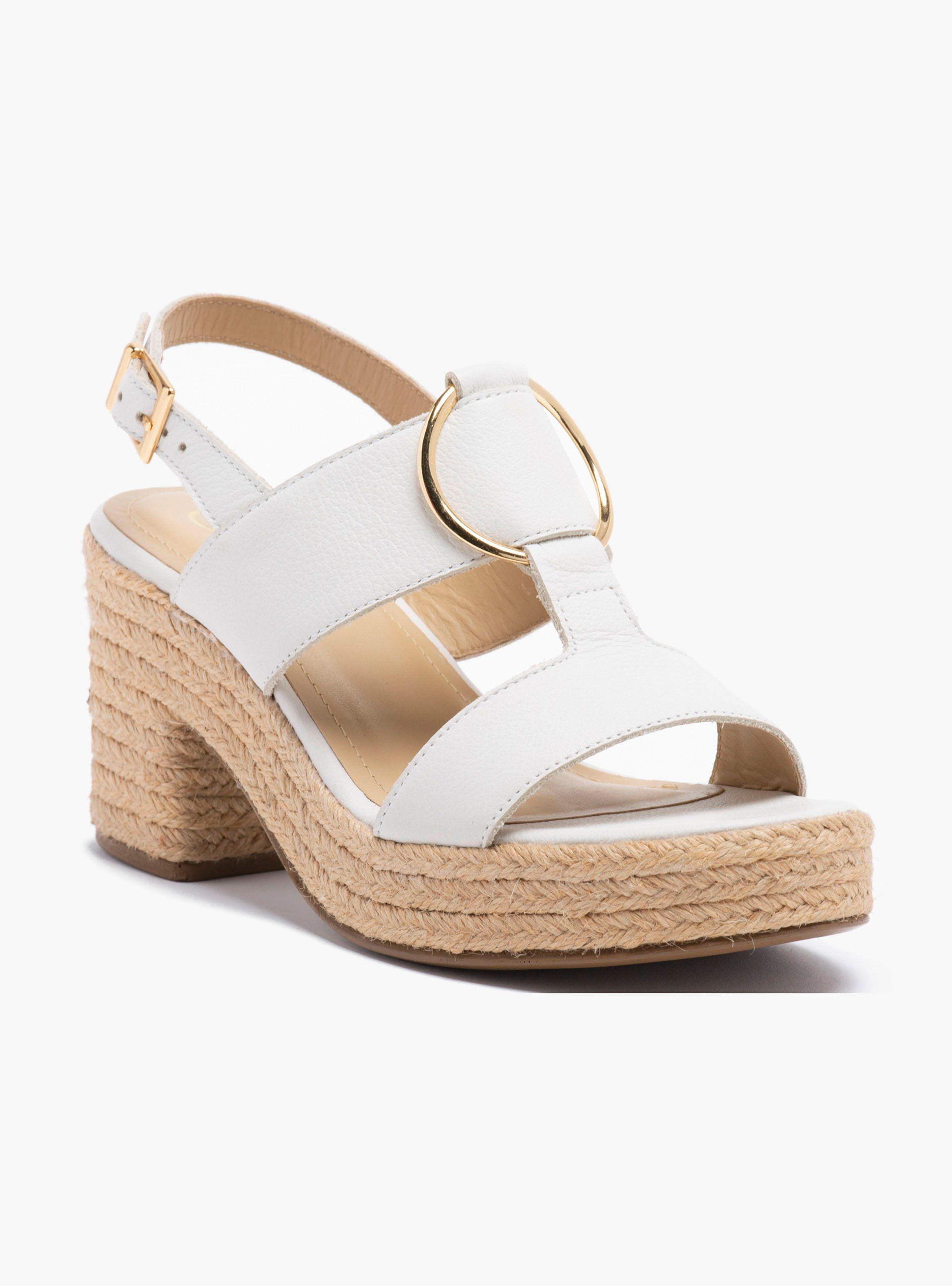 Sandalia Gacel Nadia Plataforma Blanco Mujer-2