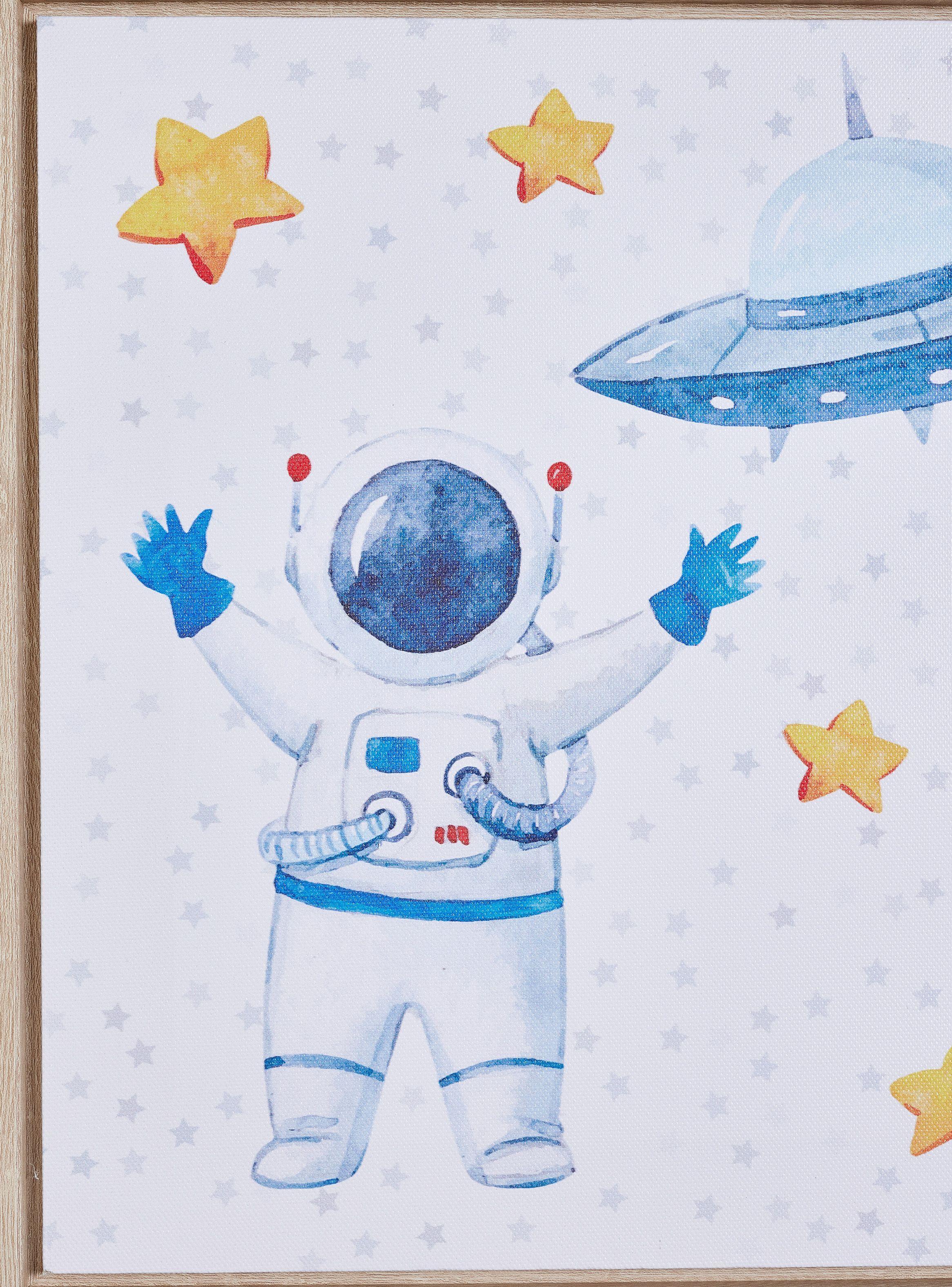 Canva Astronauta Kids 30 x 30 cm-2