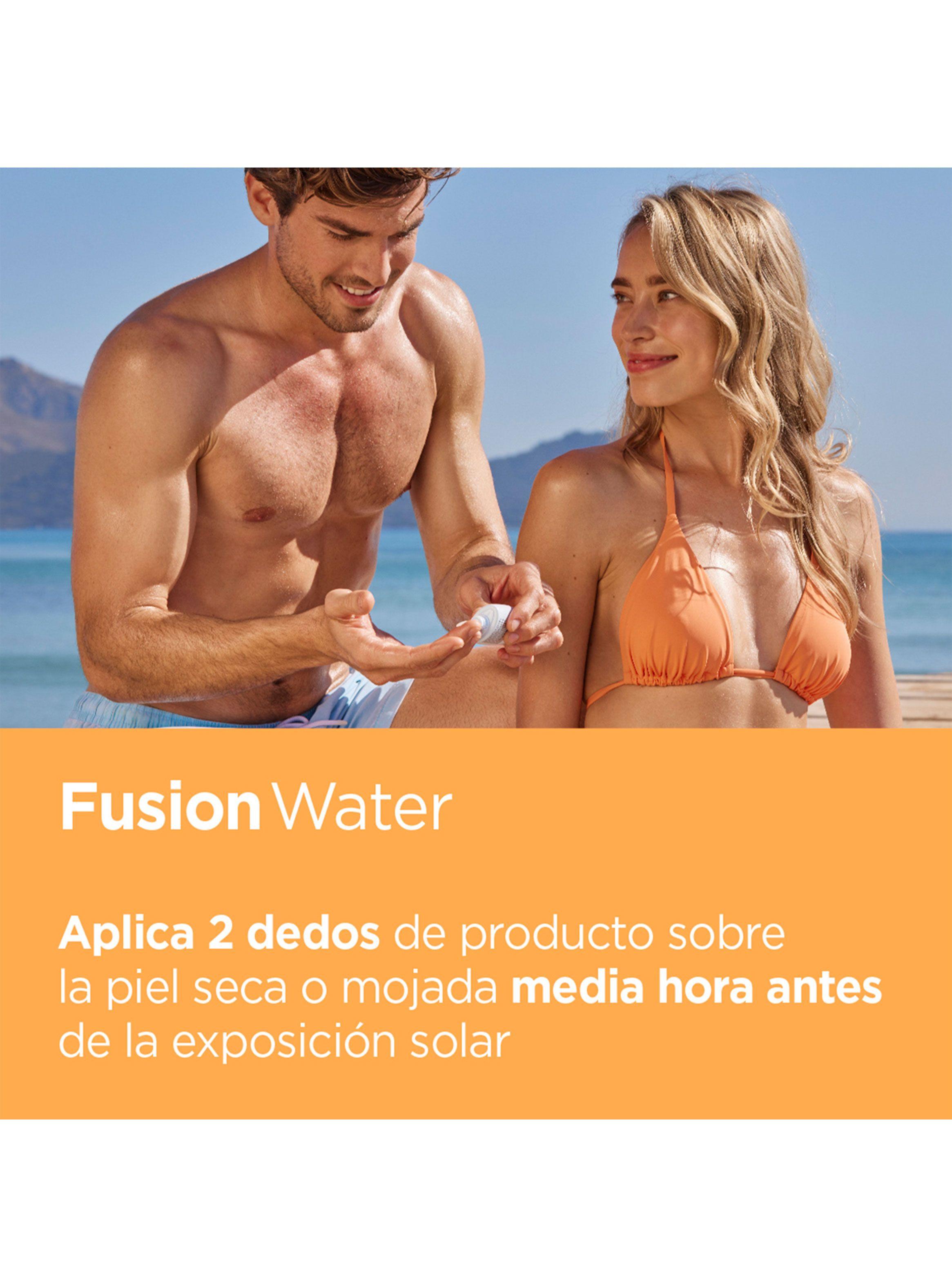 Fotoprotector Fusion Water SPF50 50 ml Protector solar facial ultraligero-4