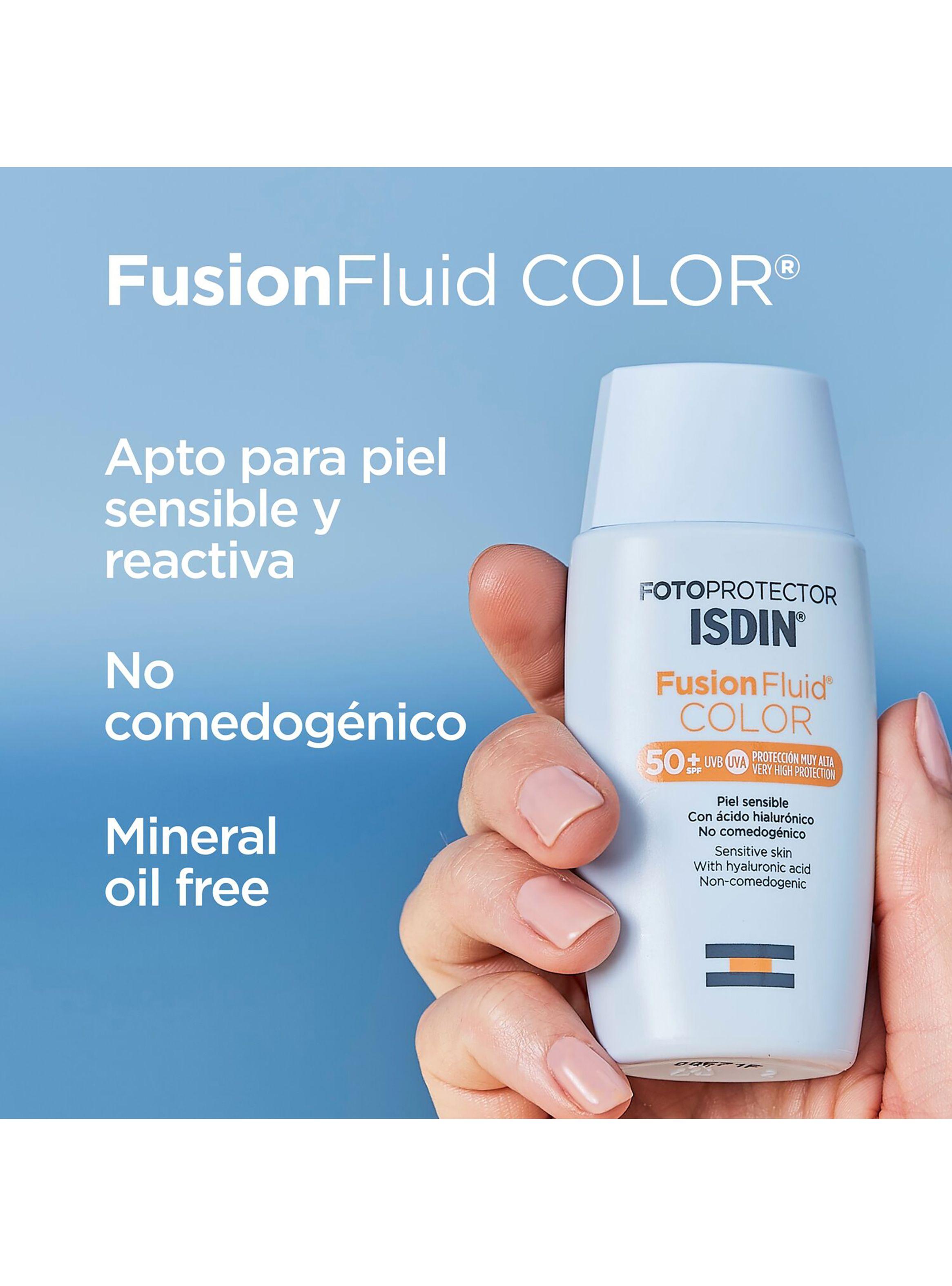 Fotoprotector ISDIN Fusion Fluid Color SPF50+ 50 ml-2