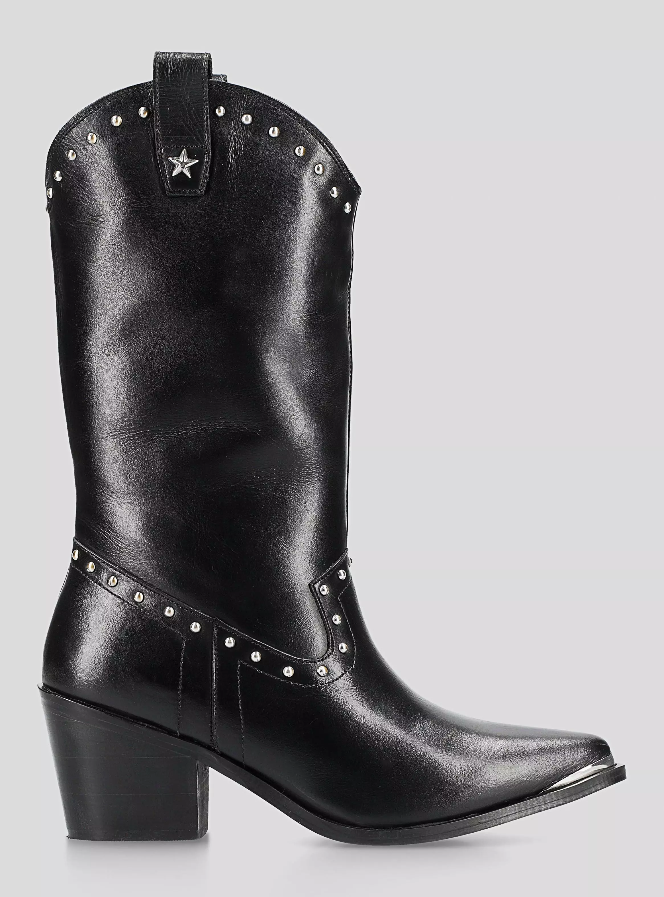 Bota Vaquera Cuero Mujer-1