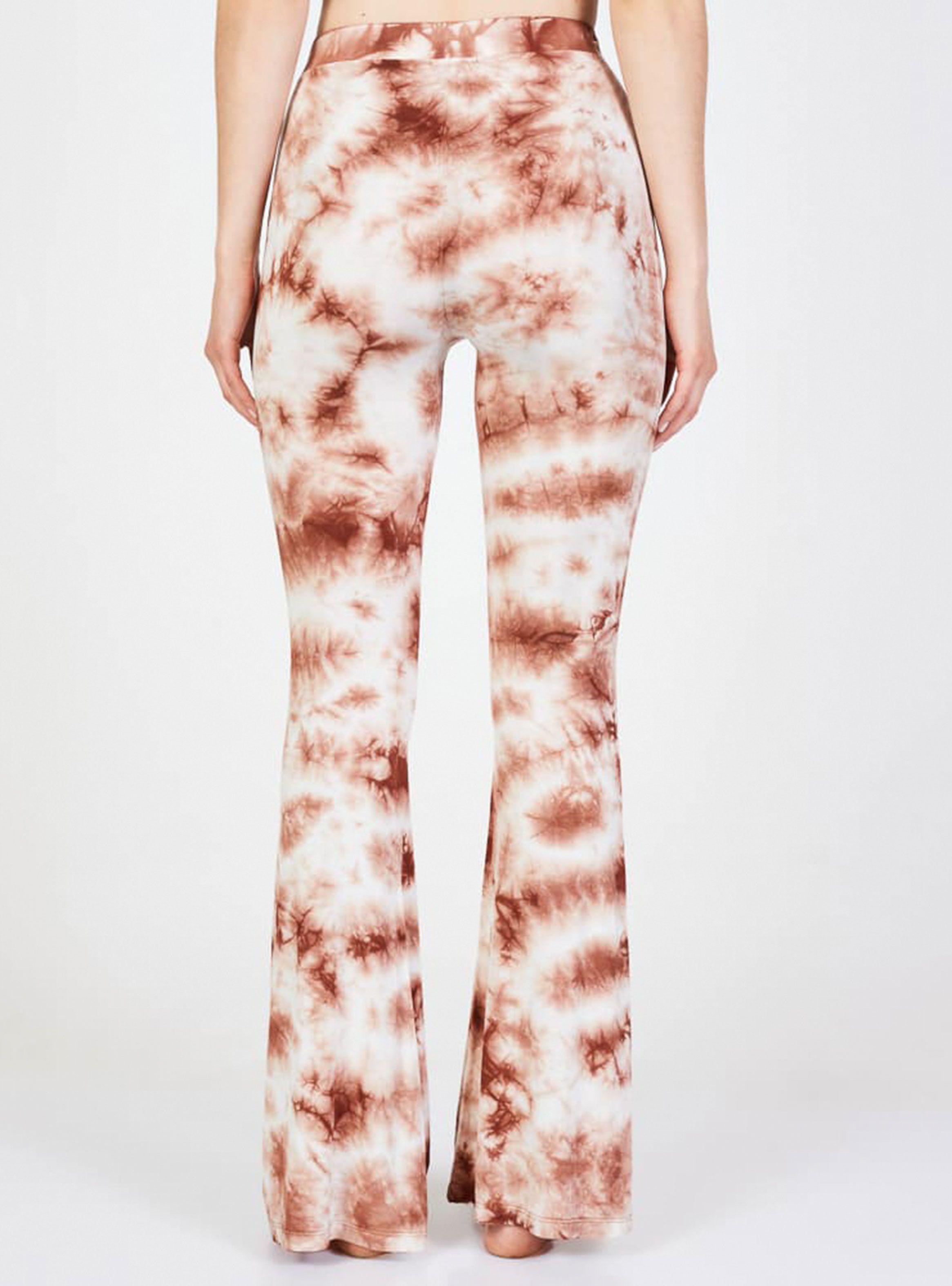 Calza Flare Cozy Estampado Tie Dye  Umbrale Be-1