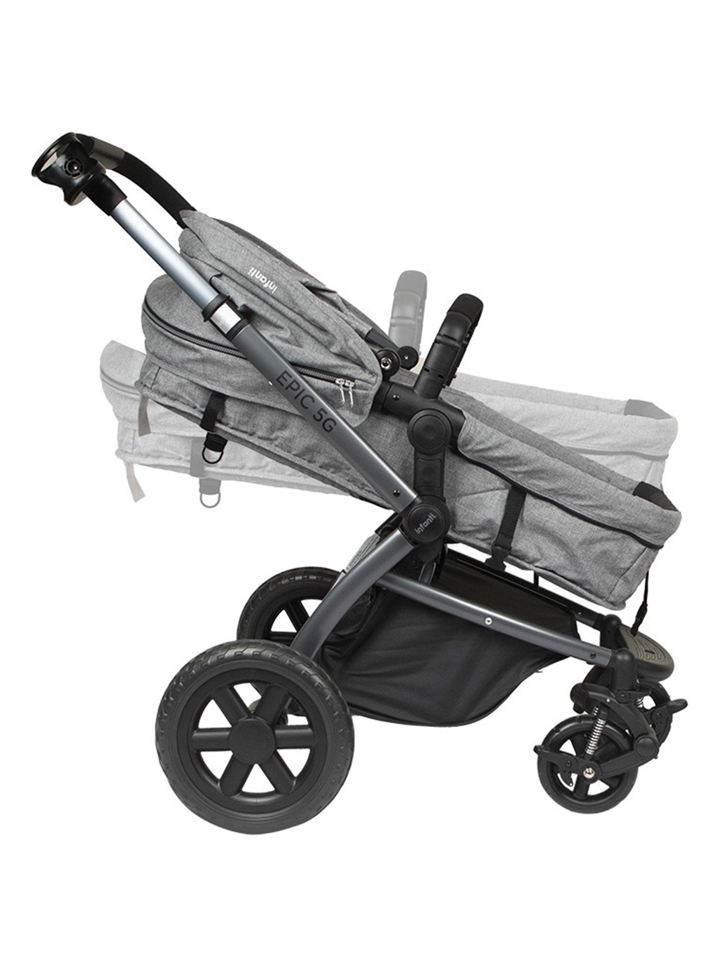 Coche Infanti Travel System Epic 5g Gris-3