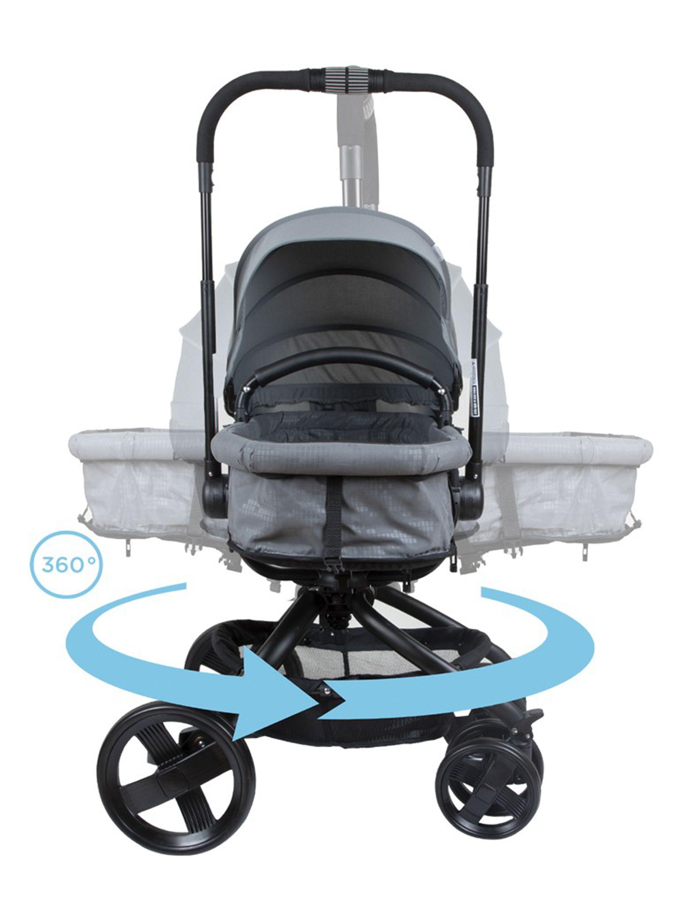 Coche Travel System I-Giro Bright Gray-3