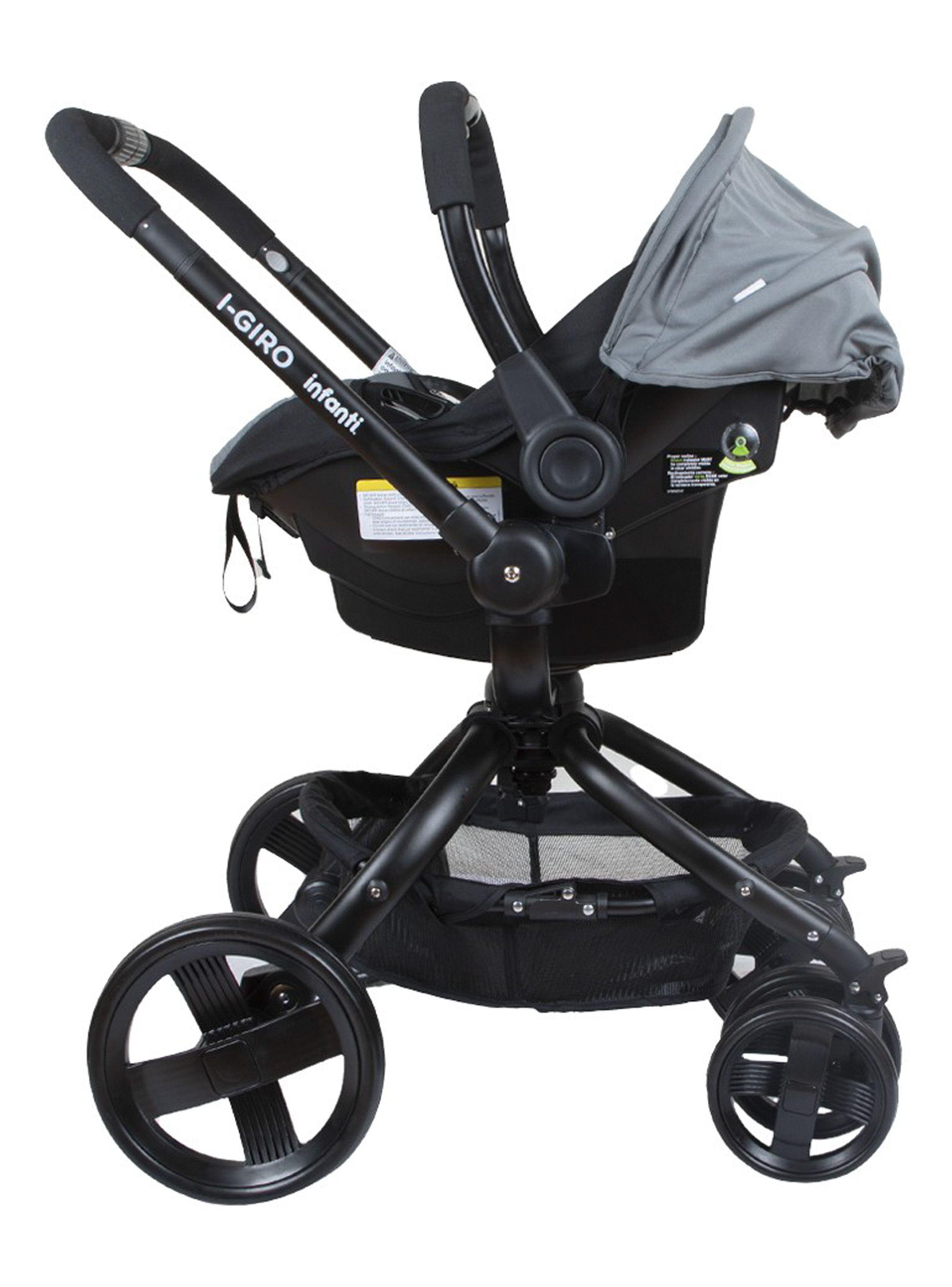 Coche Travel System I-Giro Bright Gray-2
