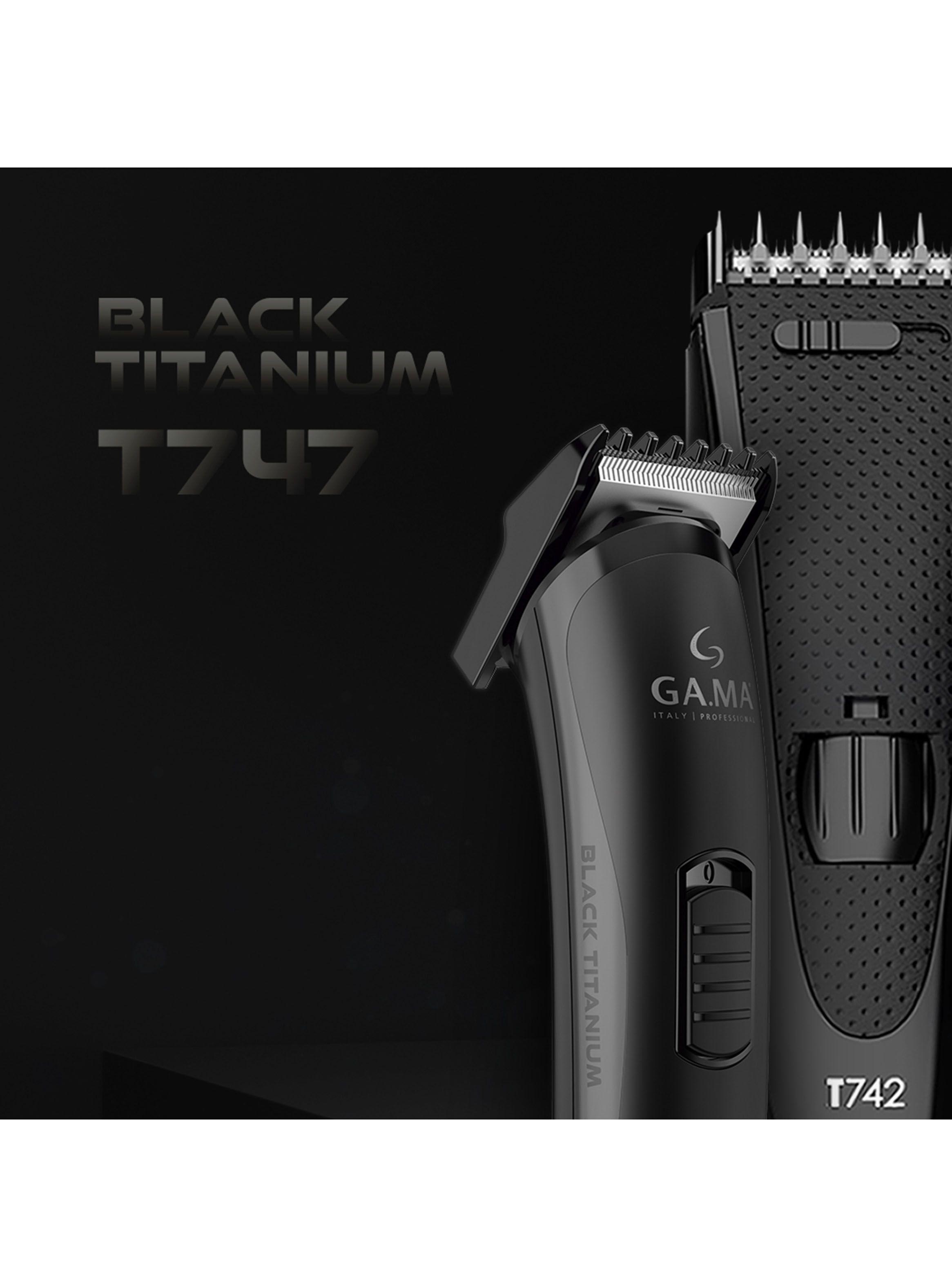 Pack Cortapelo T747 Black Titanium USB-3