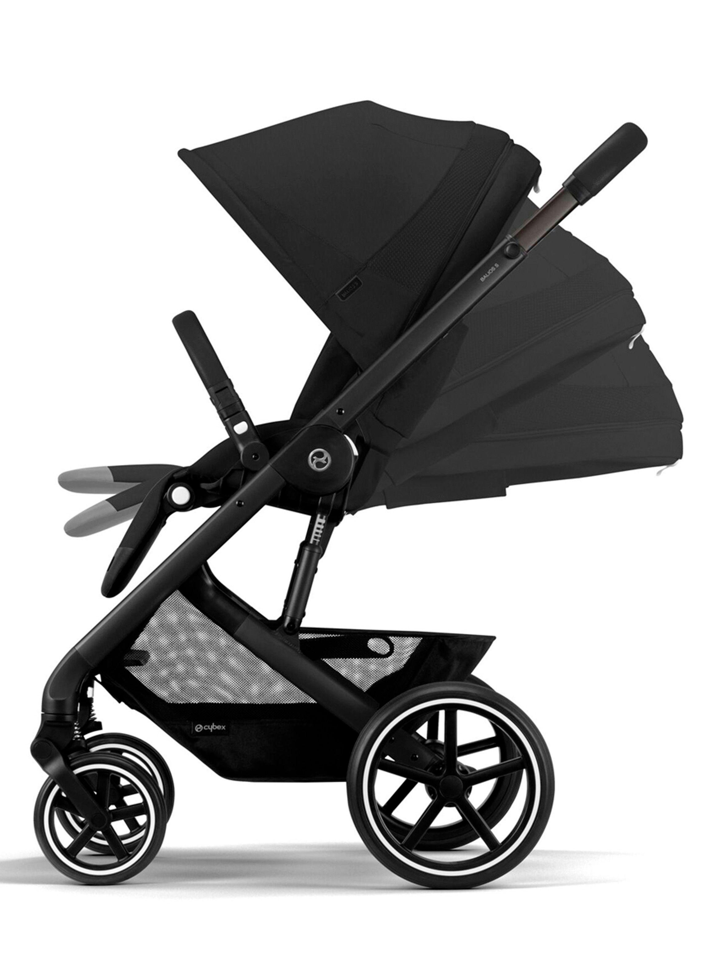 Coche Travel Balios S 3.0 Negro y Silla Aton S2-2