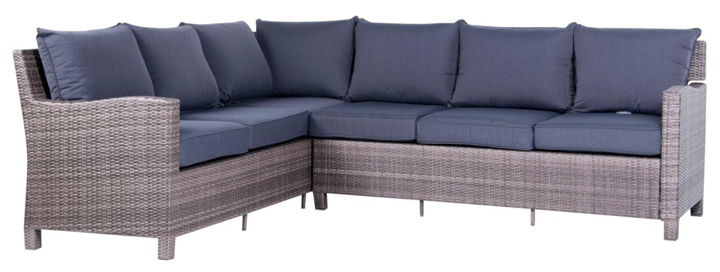 Juego Terraza Sofá Modular 5C + 2 Puff + Mesa de Centro Attimo-2