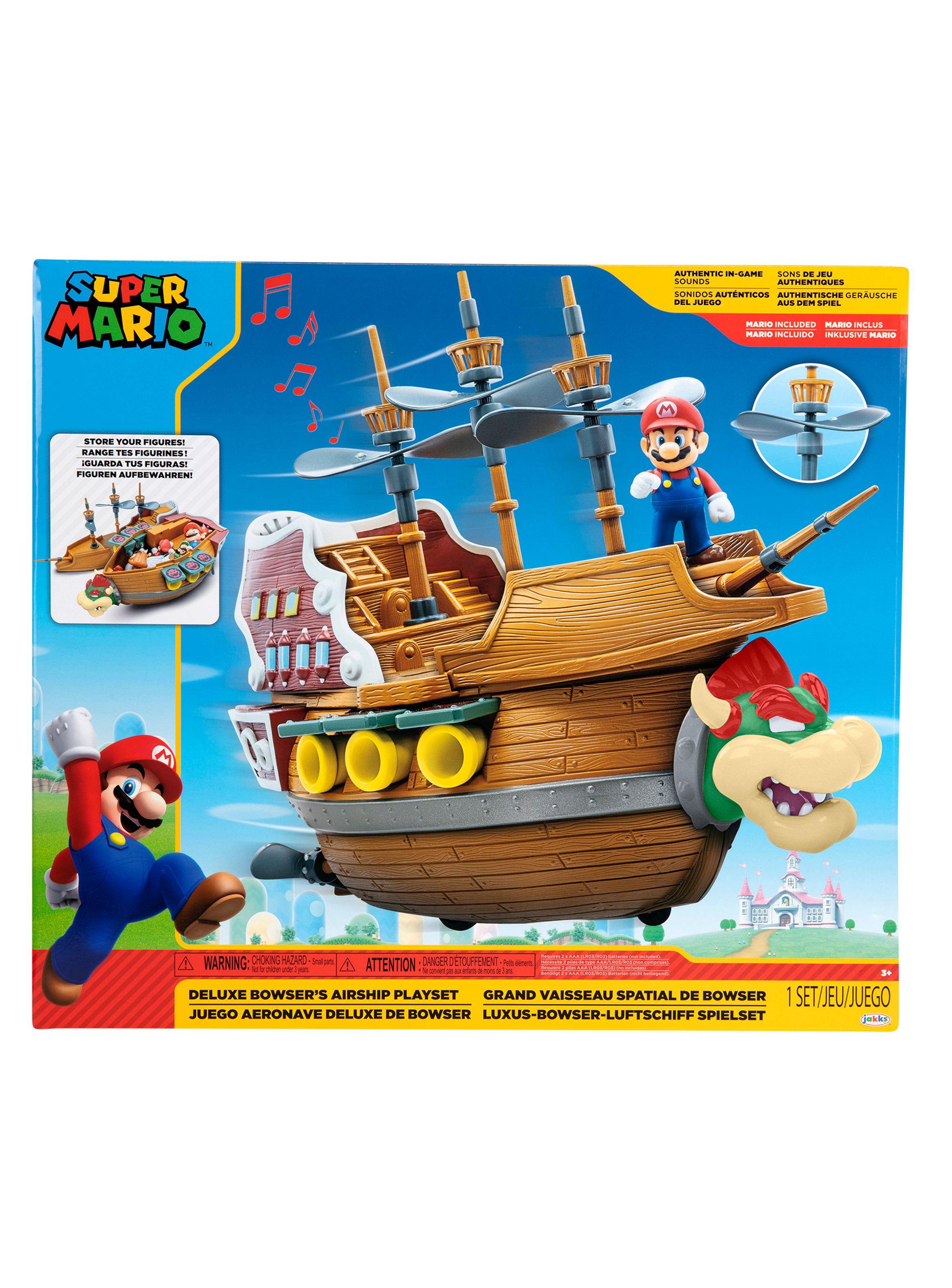 Juego Super Mario Barco Bowser Deluxe-2