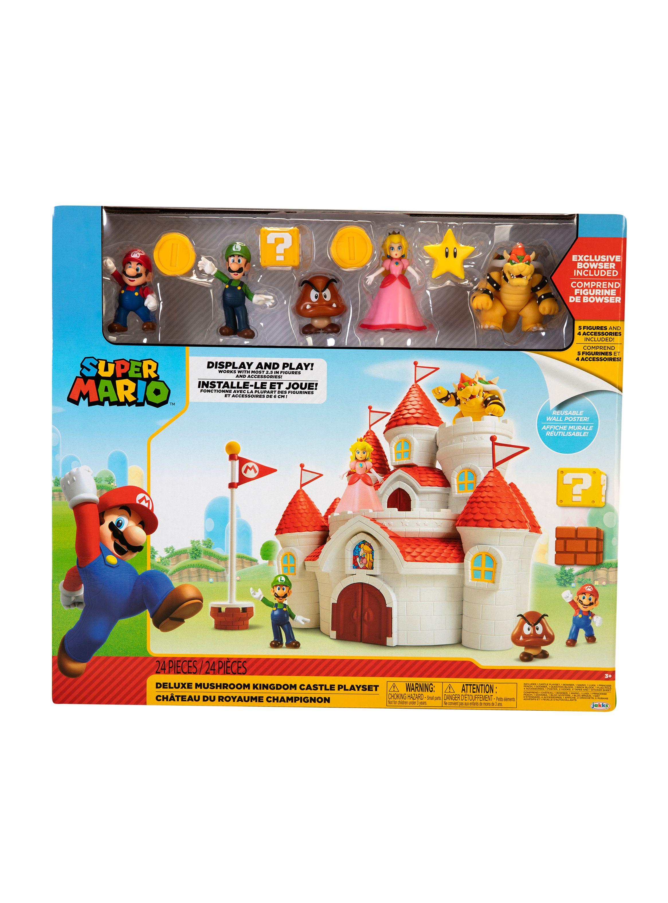 Playset Castillo Deluxe Mushroom Kingdom Nintendo-0