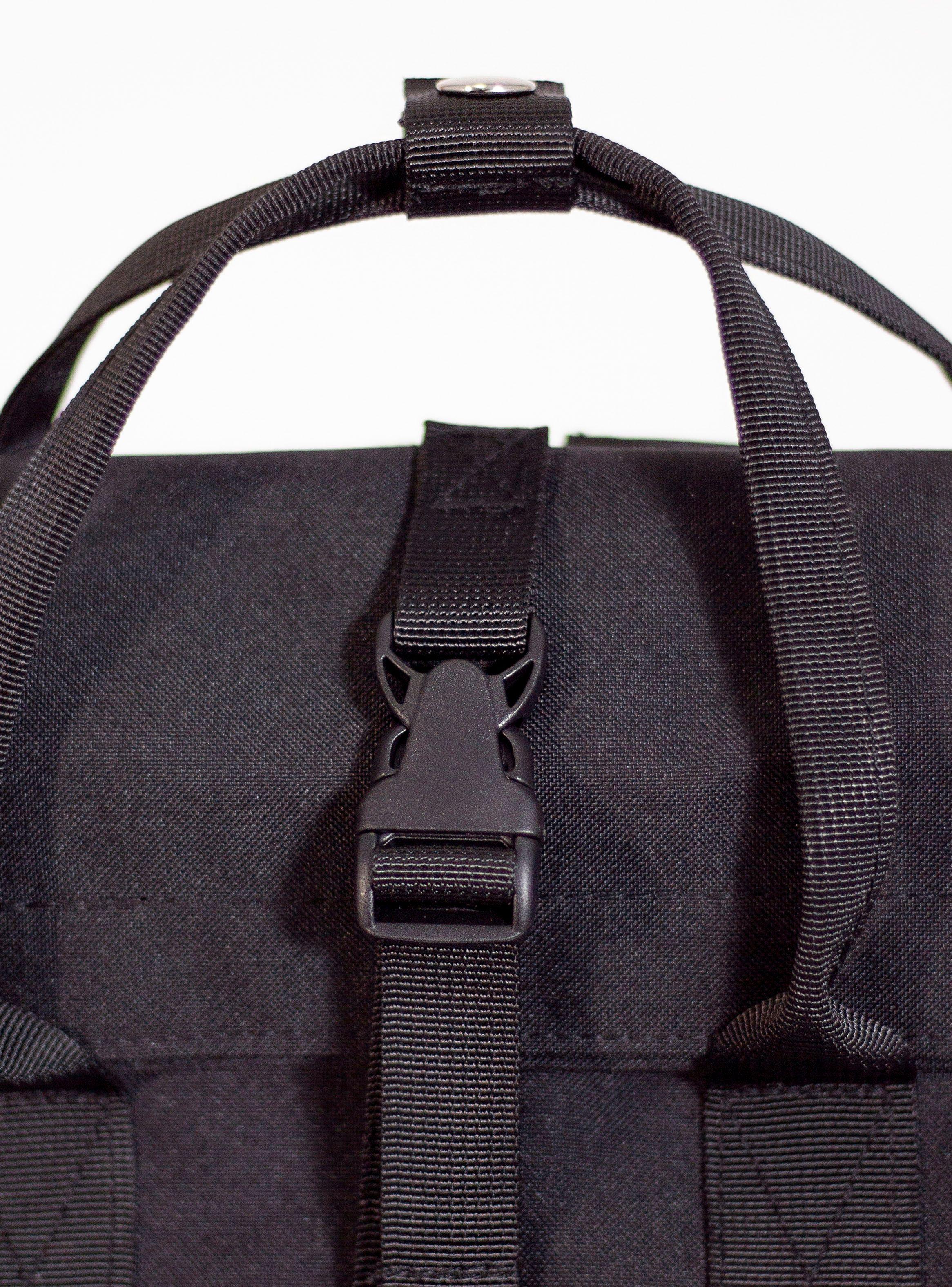 Mochila Buenavista Laptop Roll Negra Waterproof-2