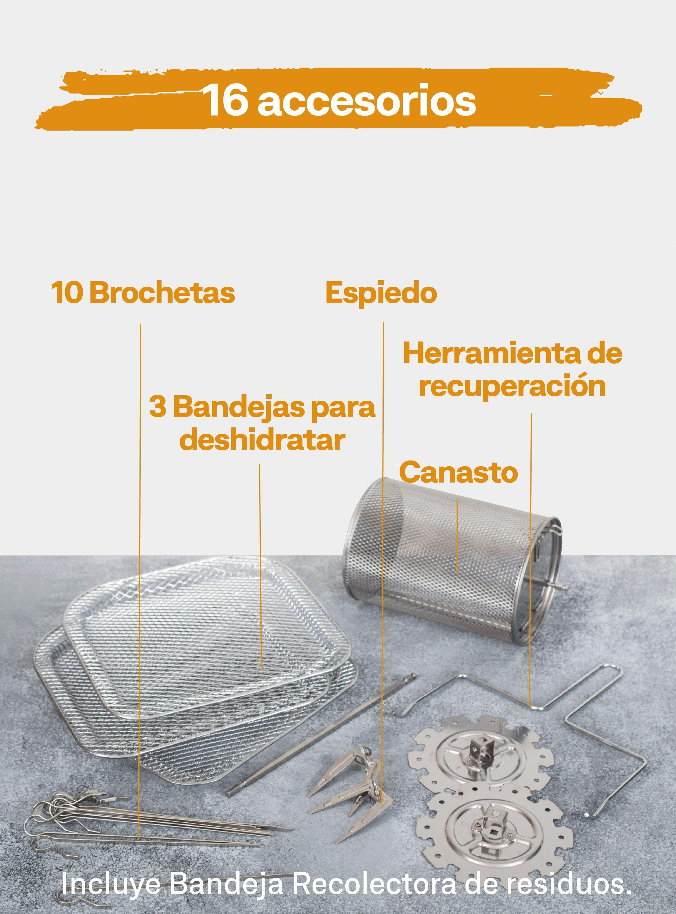 Freidora de Aire Air Fryer Plus 11.6 Litros-4