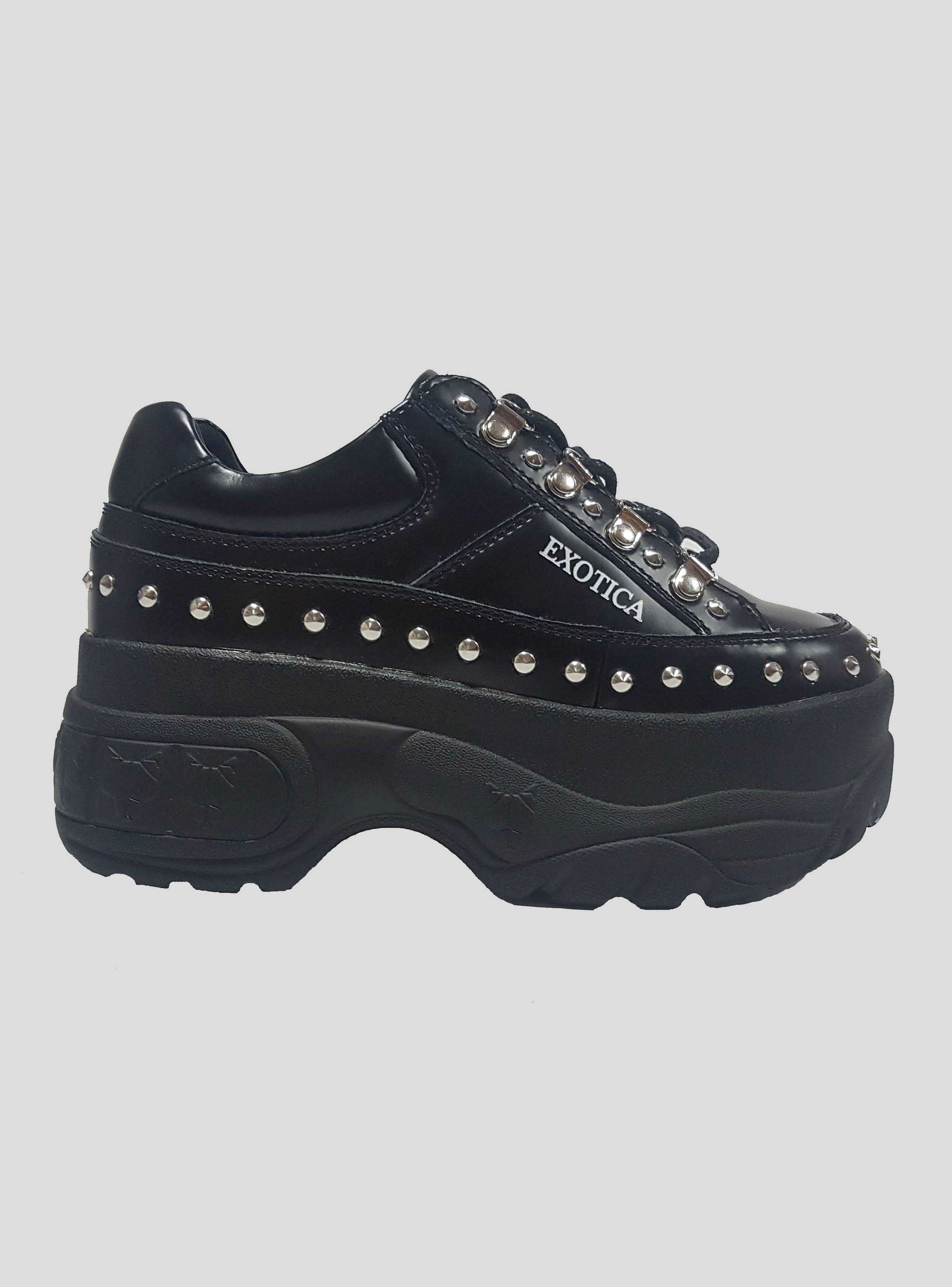 Zapatilla Exótica Verona Negro Mujer-0