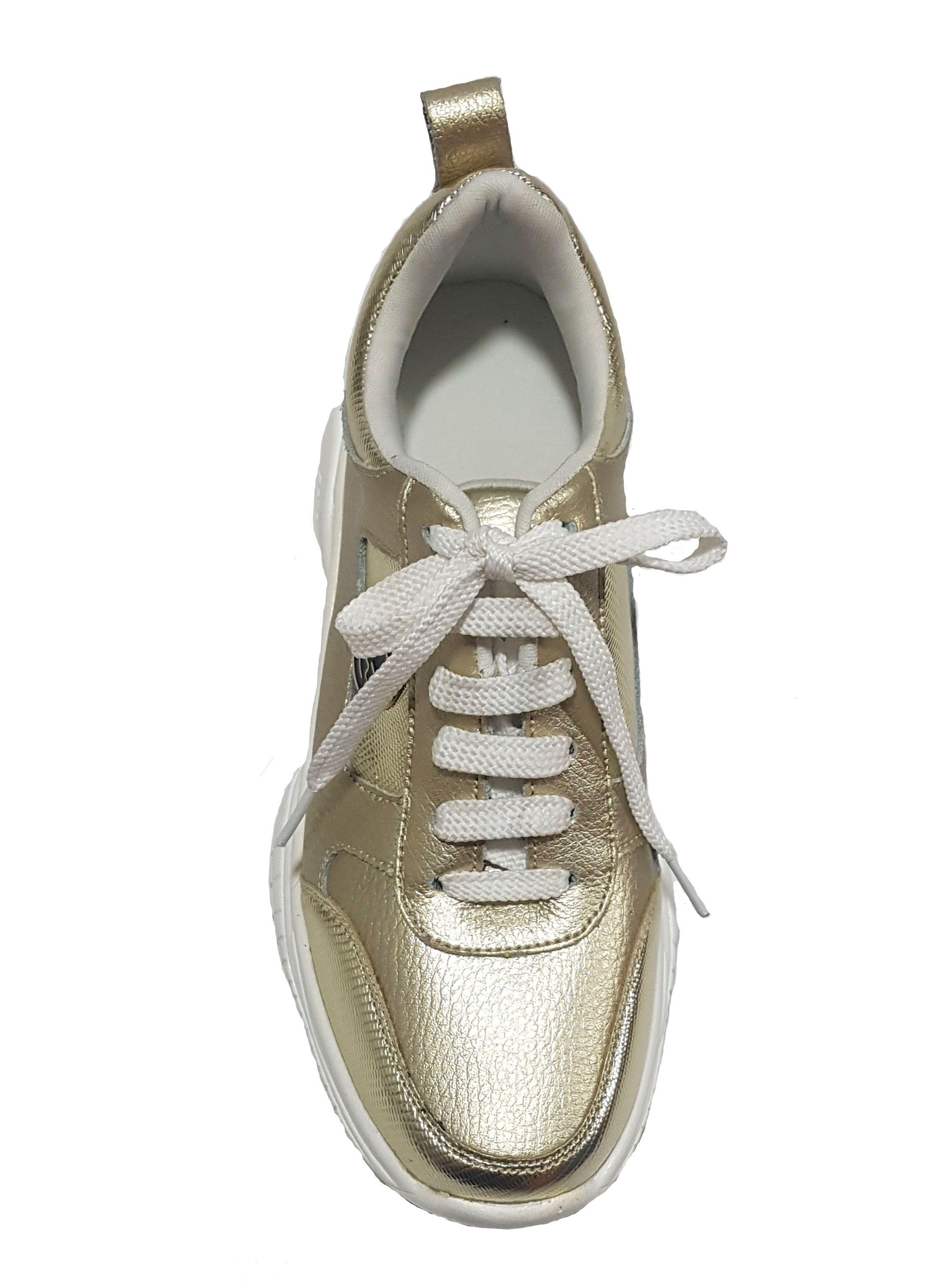 Zapatilla Exótica Siena Dorado Mujer-3