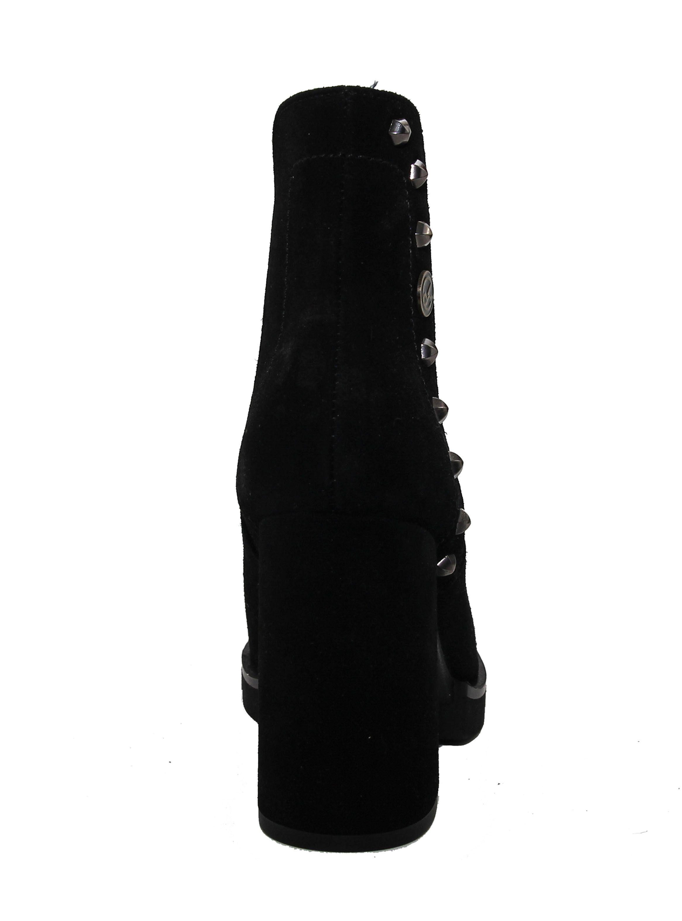 Botín Exótica Prespa Taco Alto Negro Mujer-3