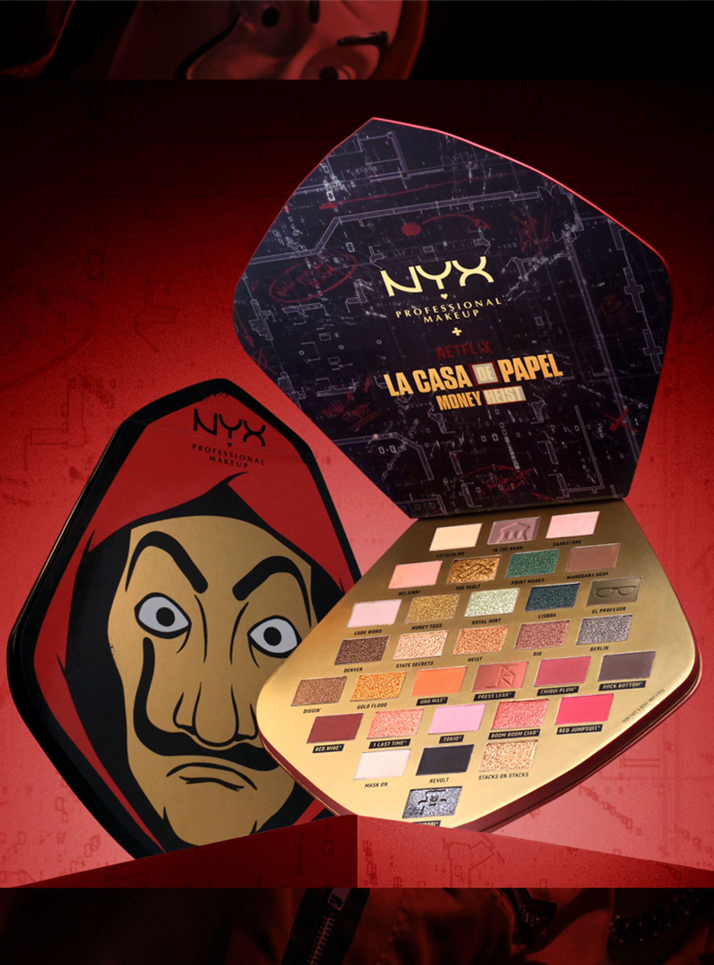 Paleta de Sombras La Casa de Papel Mask Color-4