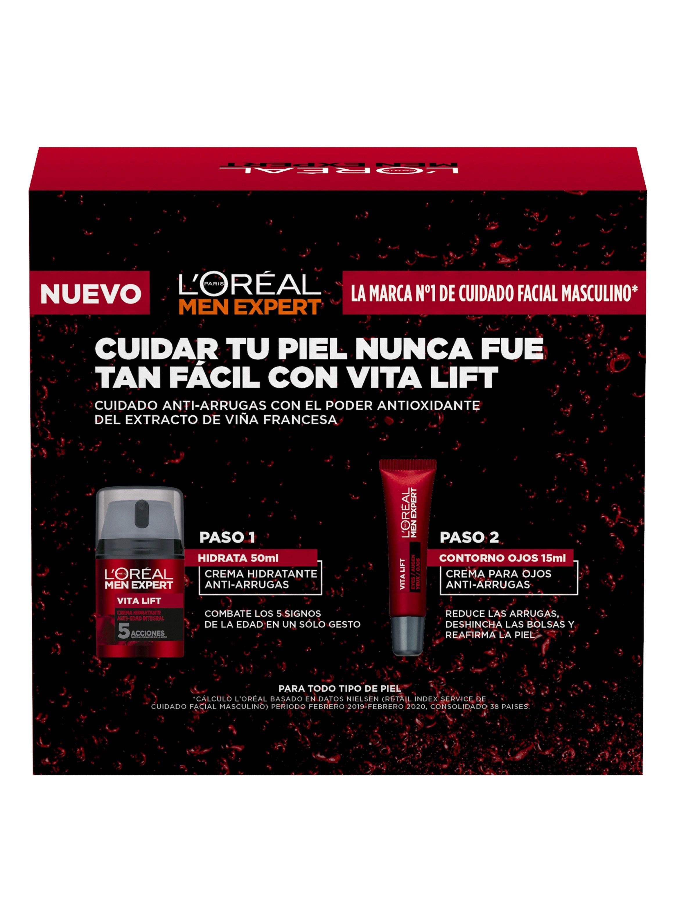 Set Tratamiento Crema Hidratante Vitalift Anti-Arrugas 50 ml + Crema de Ojos 15 ml-3