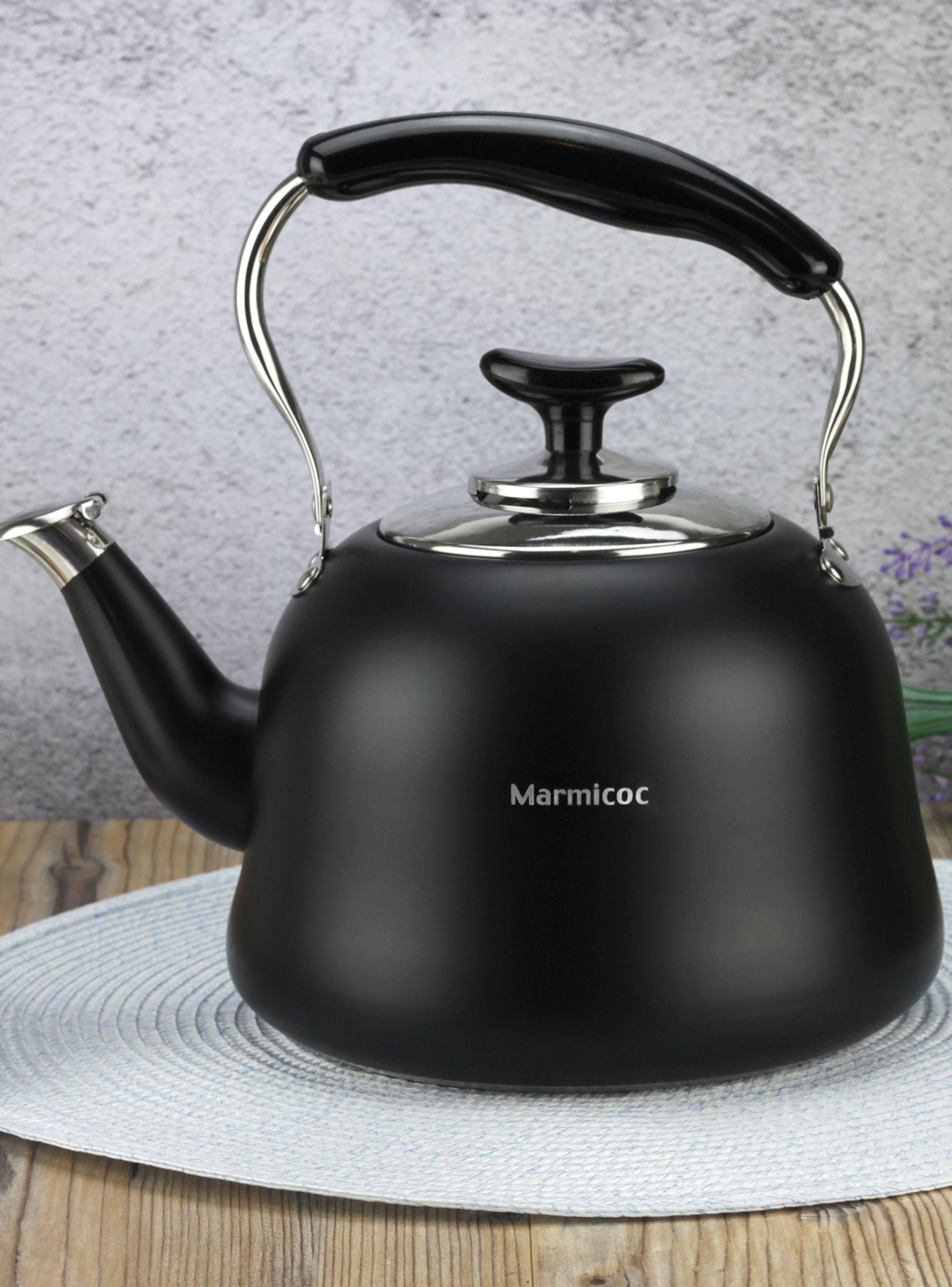 Tetera Sara Black 2.8 Litros Acero Negro-5