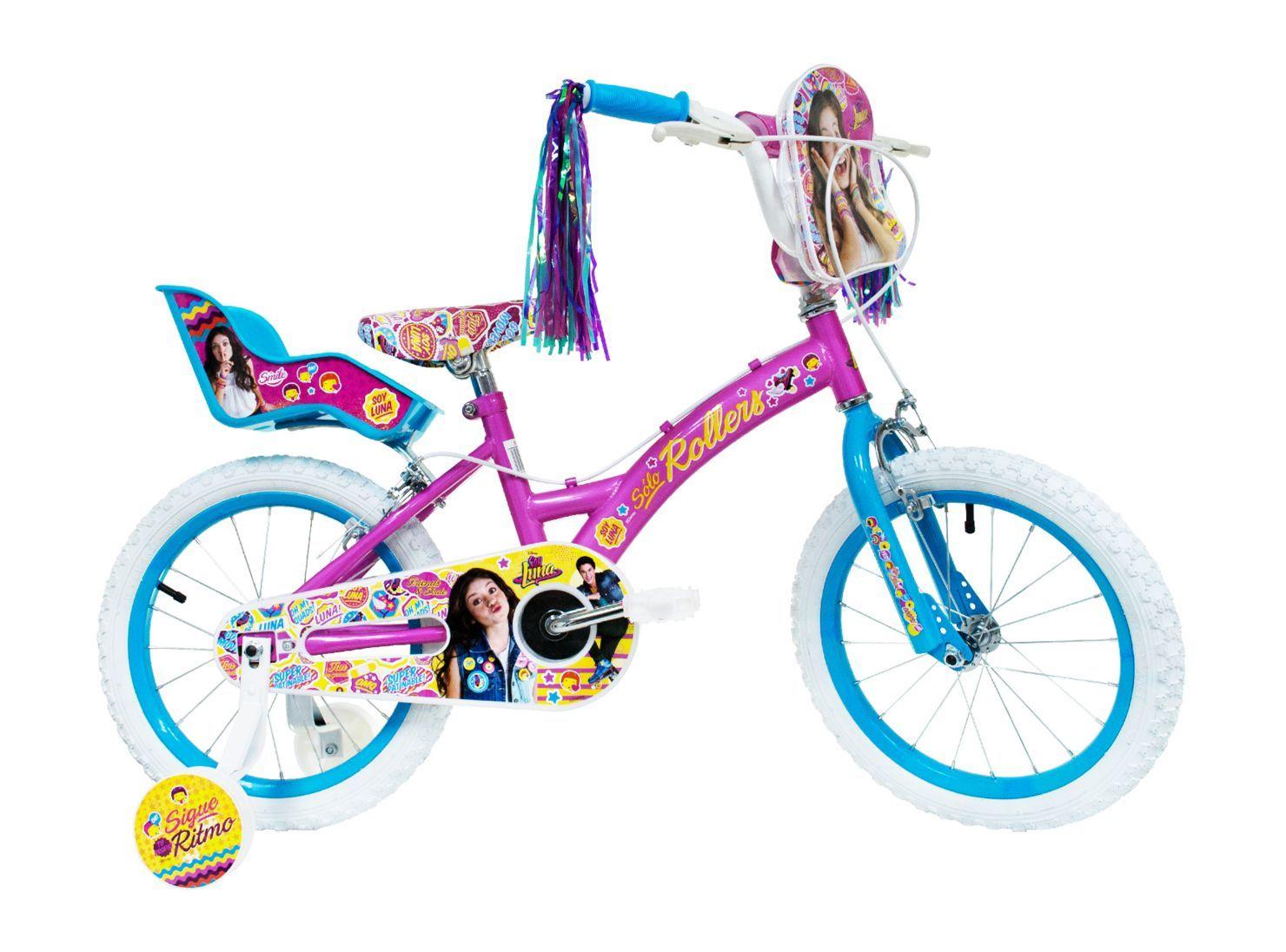 Bicicleta de Aprendizaje Disney Aro 16" Soy Luna-0