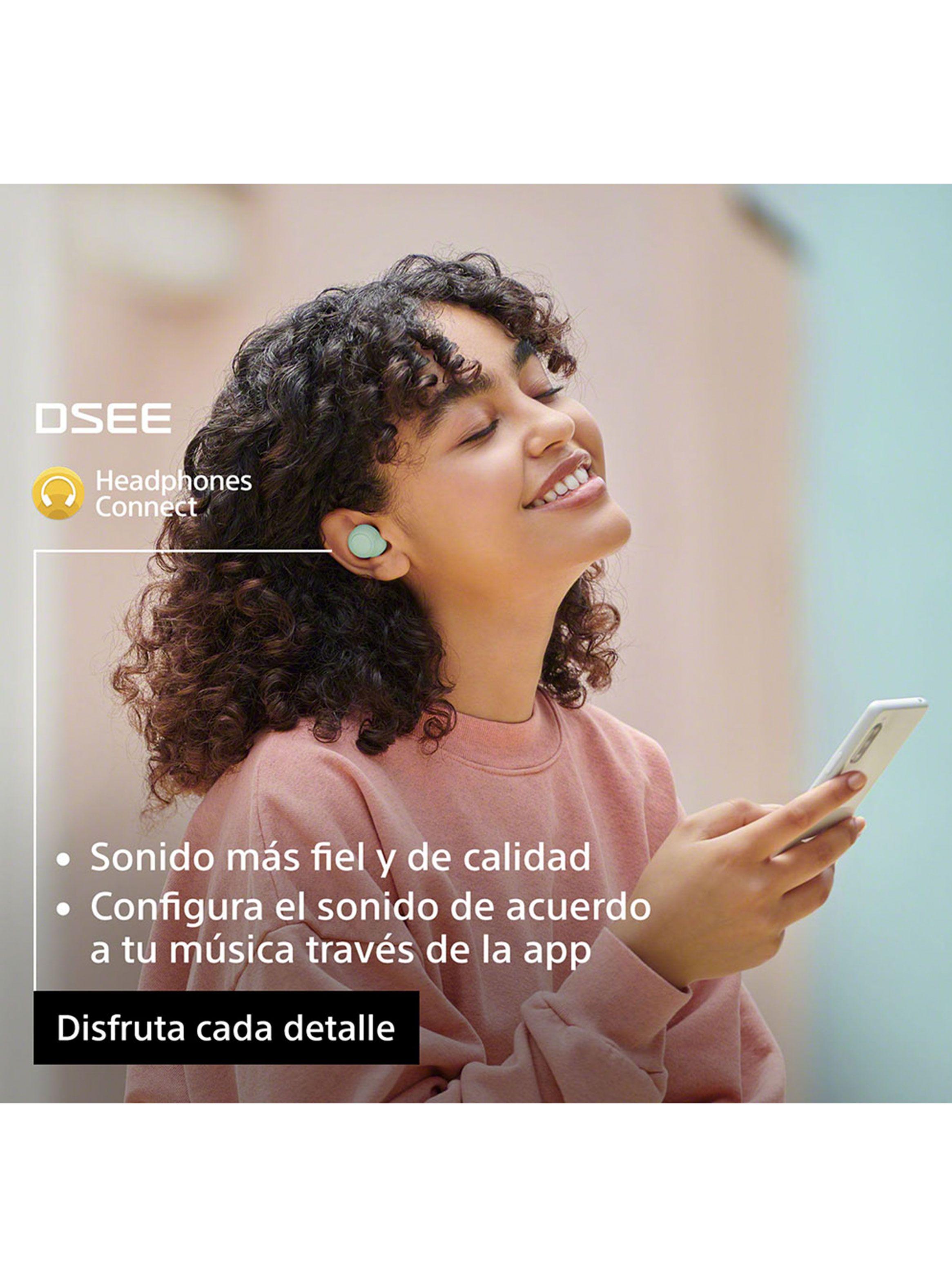 Audífonos Bluetooth True Wireless WF-C500 Verde-4