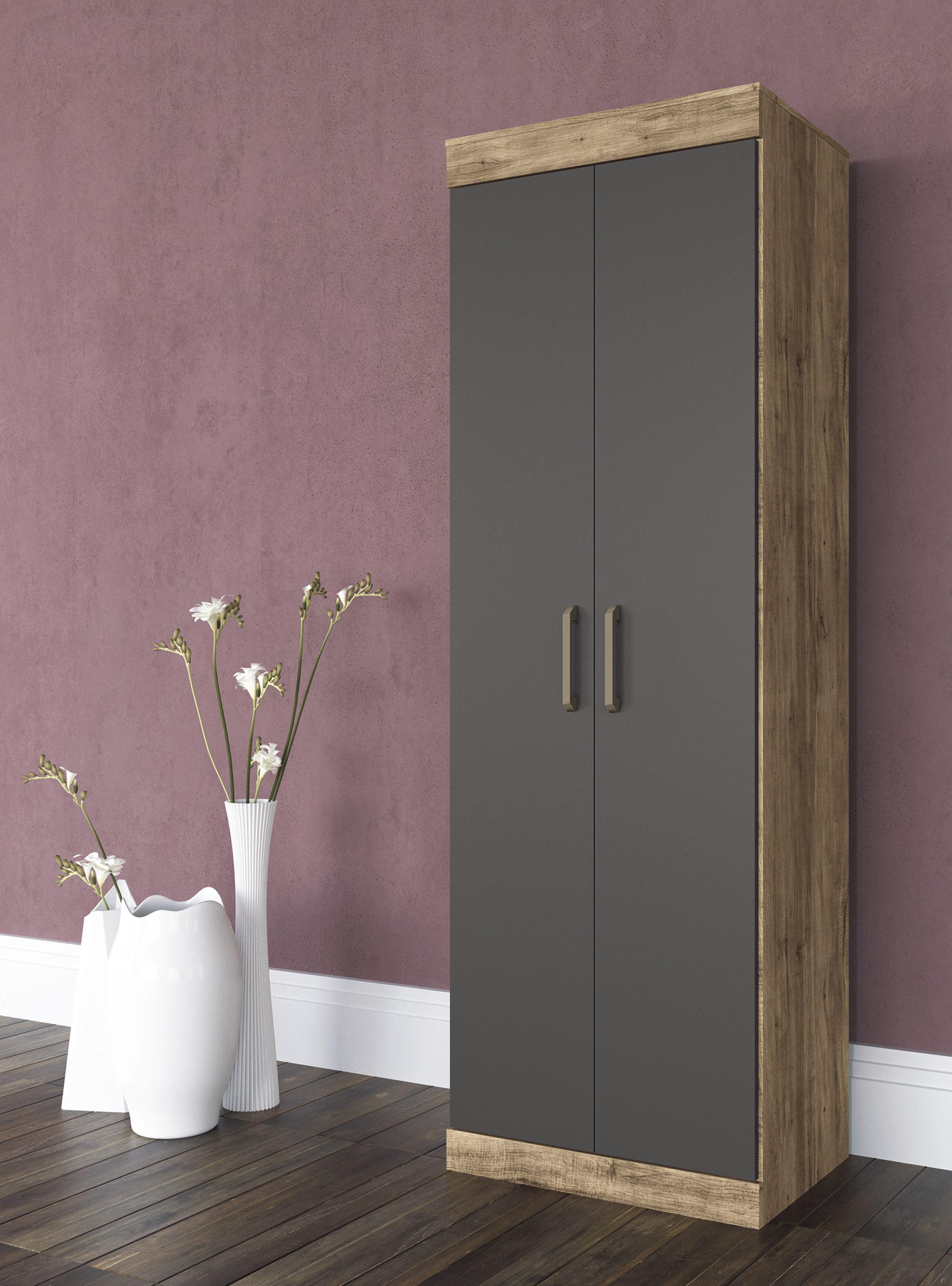 Clóset Start Multiuso 2 Puertas Atacama/Grafito-0