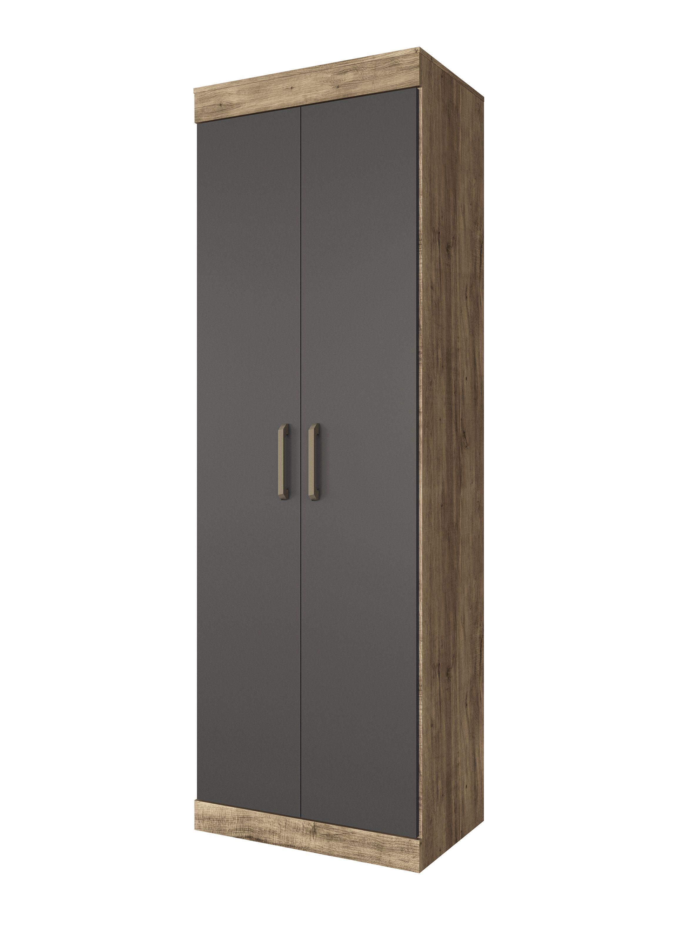 Clóset Start Multiuso 2 Puertas Atacama/Grafito-2