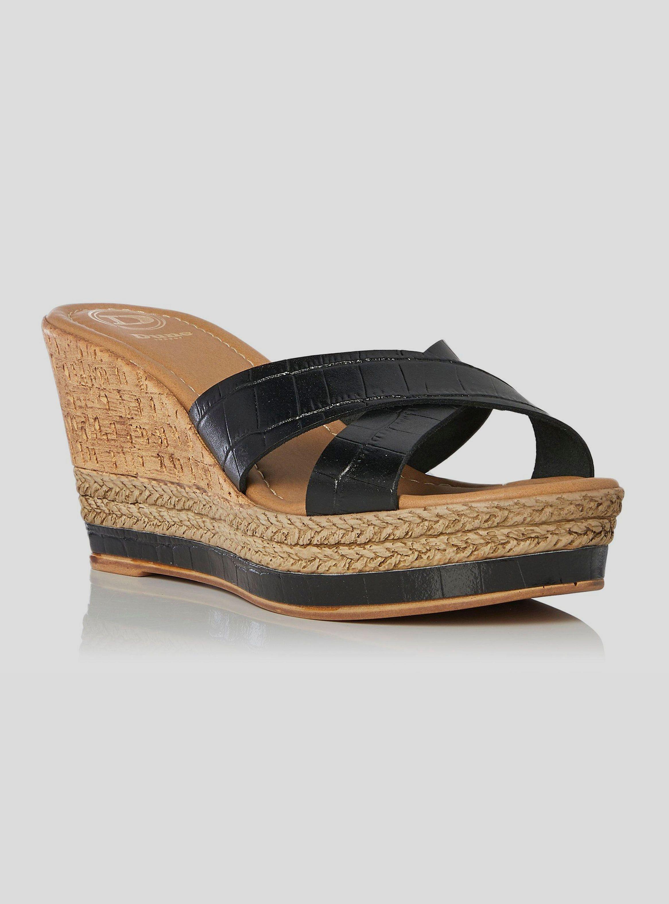 Sandalia Dune Mujer Kyro Di Black-1
