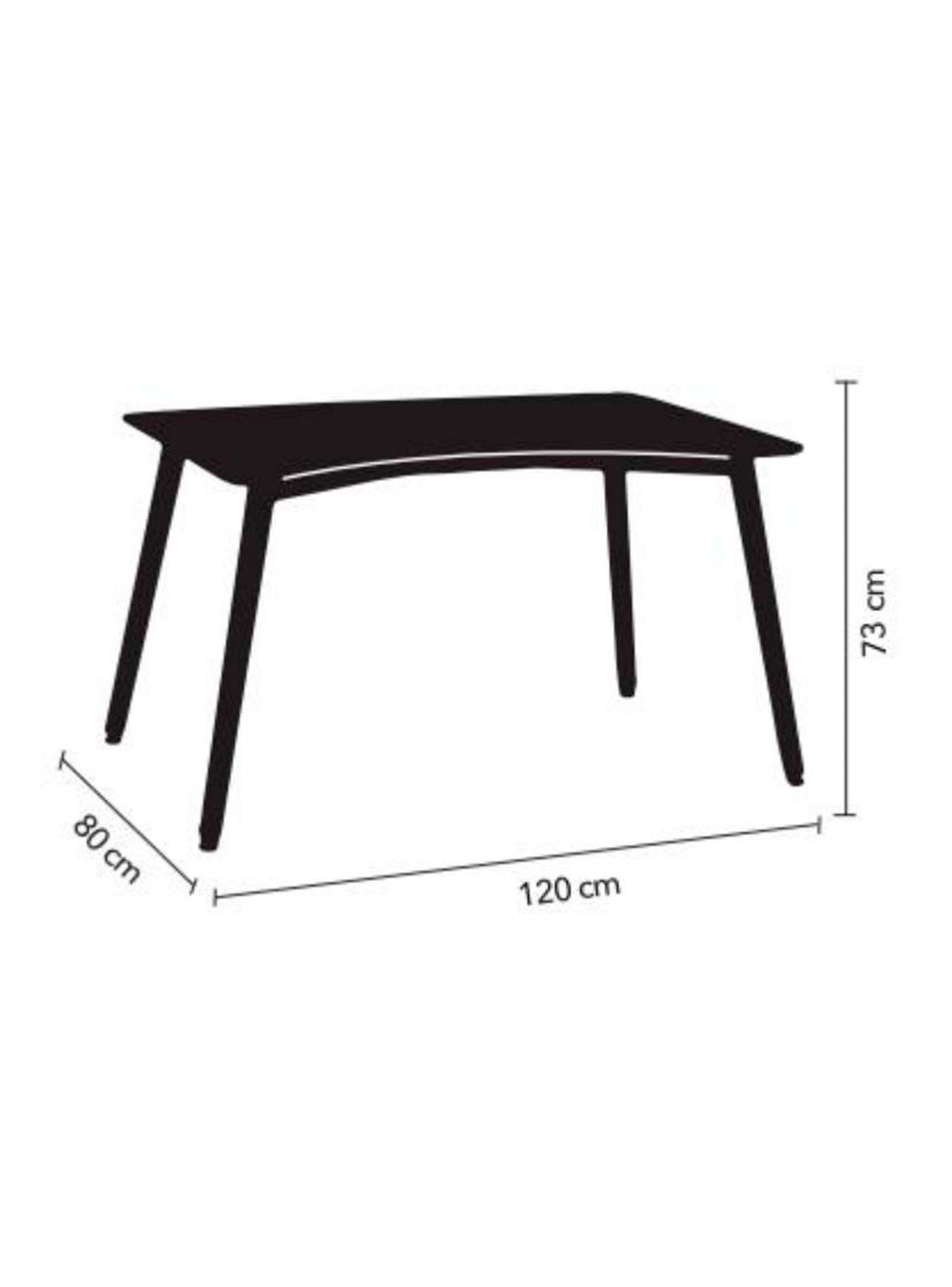 Mesa de Comedor Atril 2.0 Blanco Attimo-3