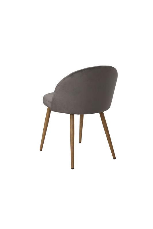 Set 2 Sillas de Comedor Gabrielle Gris-2