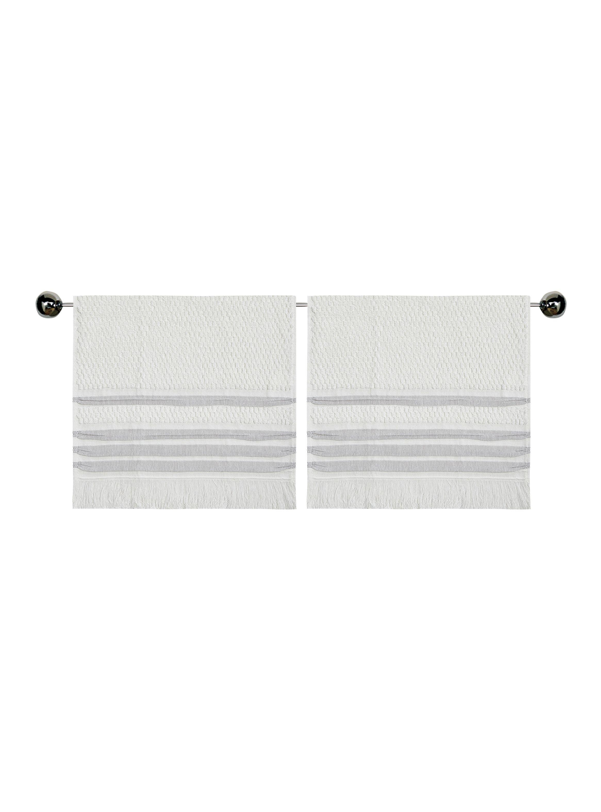 Set Toalla Visita 30 x 50 cm Franja-0