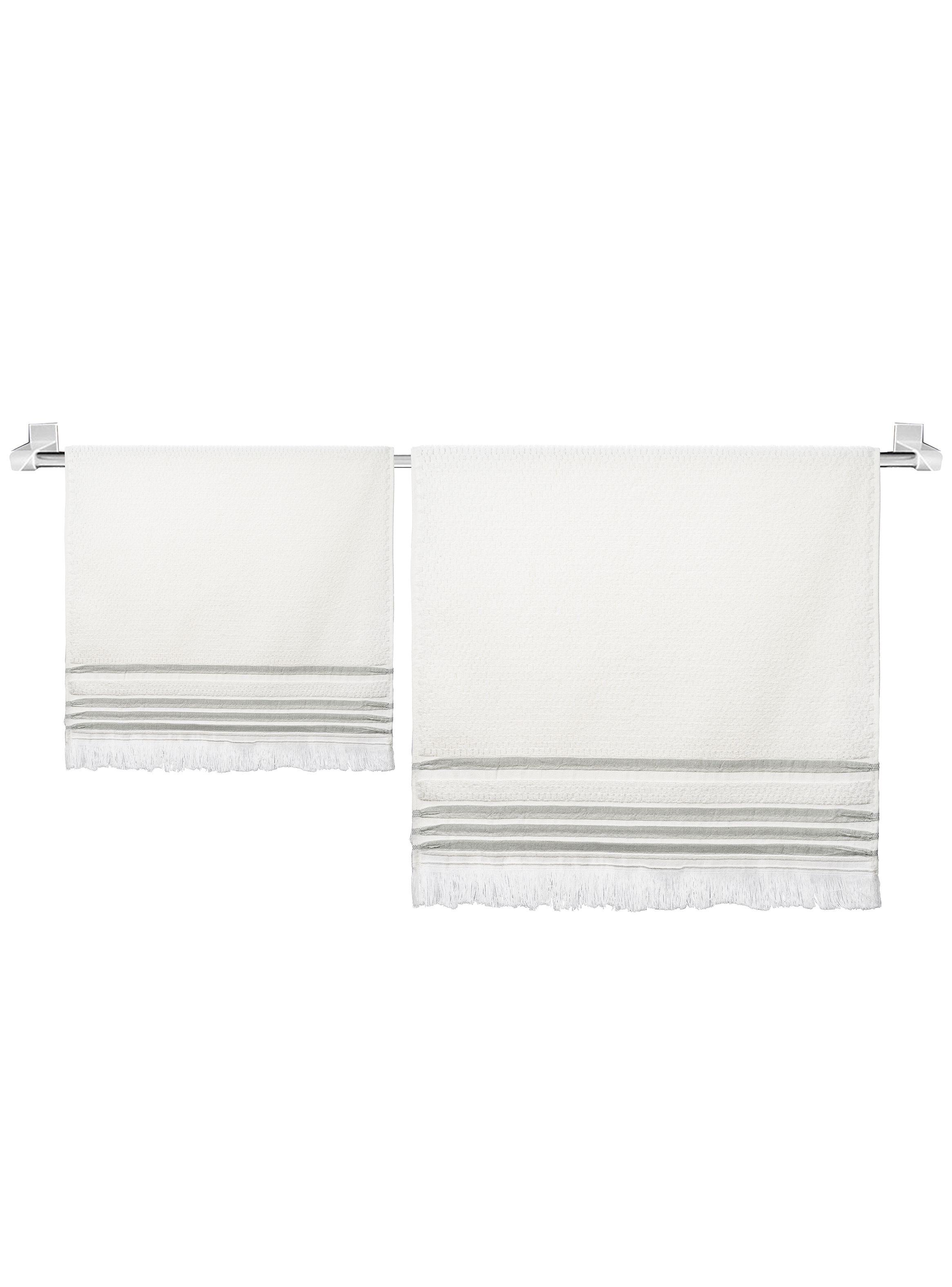 Toalla Sarah Miller de Mano 50 x 90 cm Franja-0