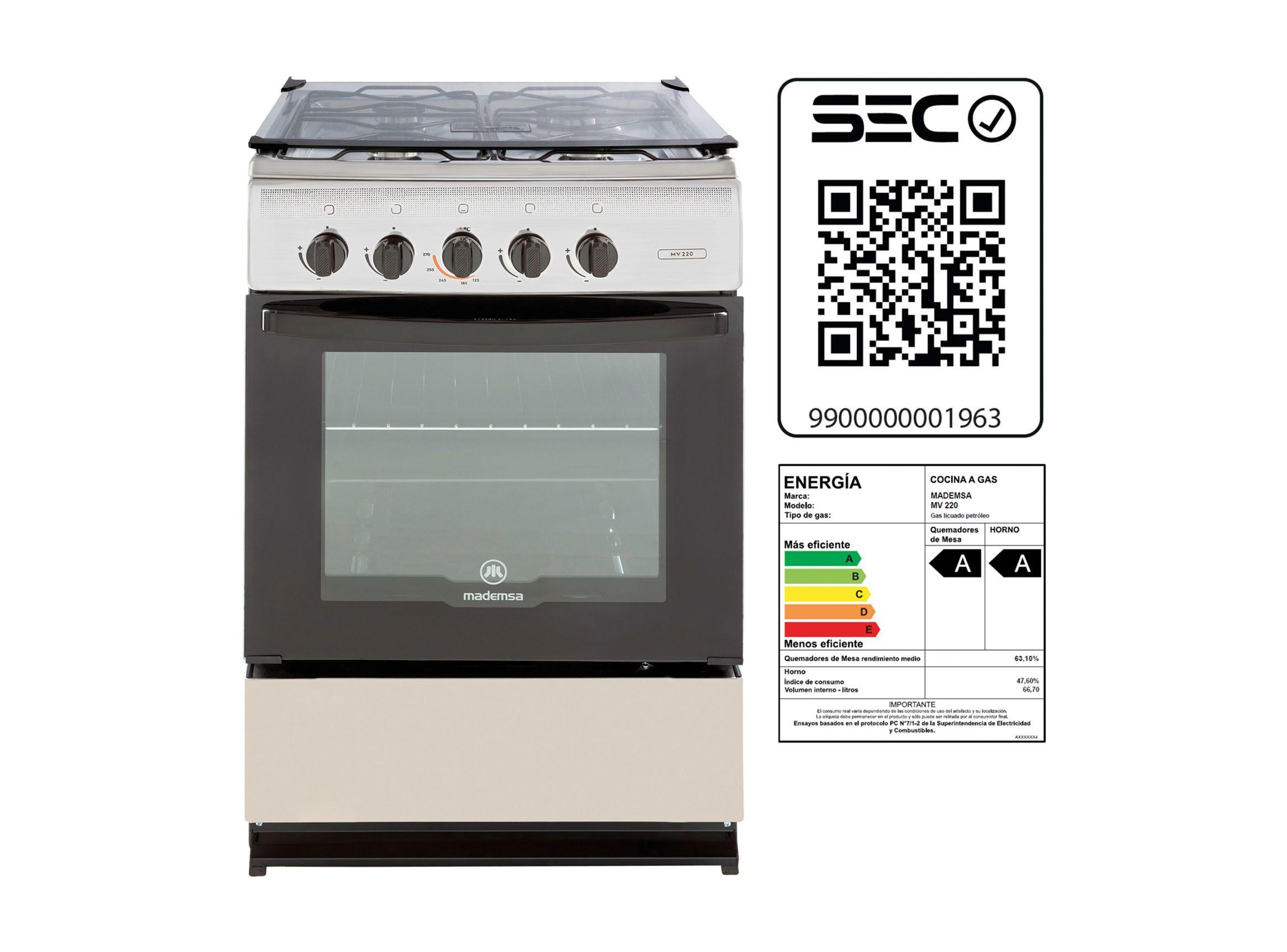 Cocinas a Gas MV220-3