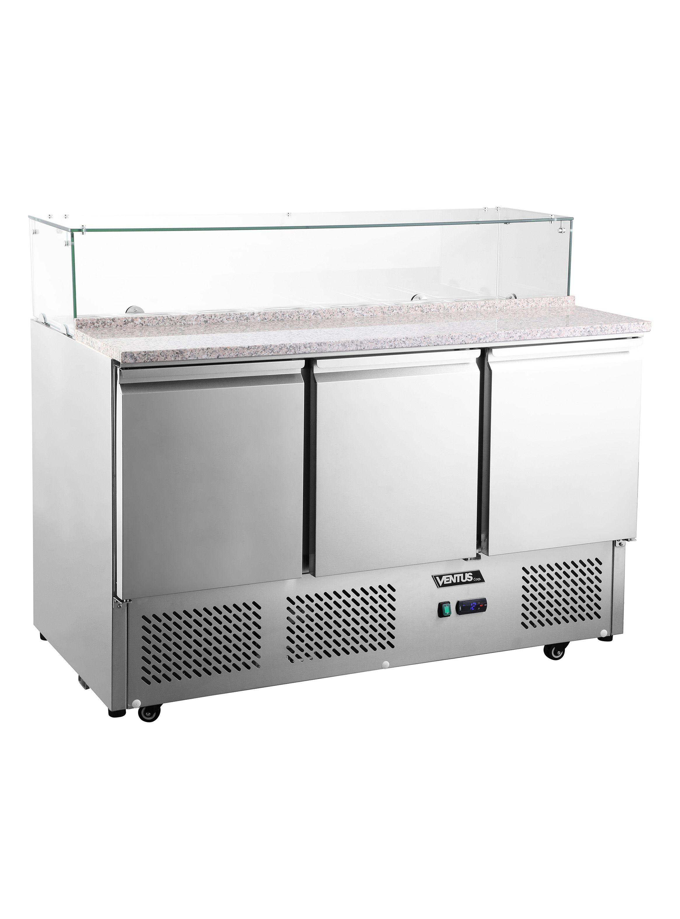 Mesón Saladette Ventus 380L VMRSL-395-2