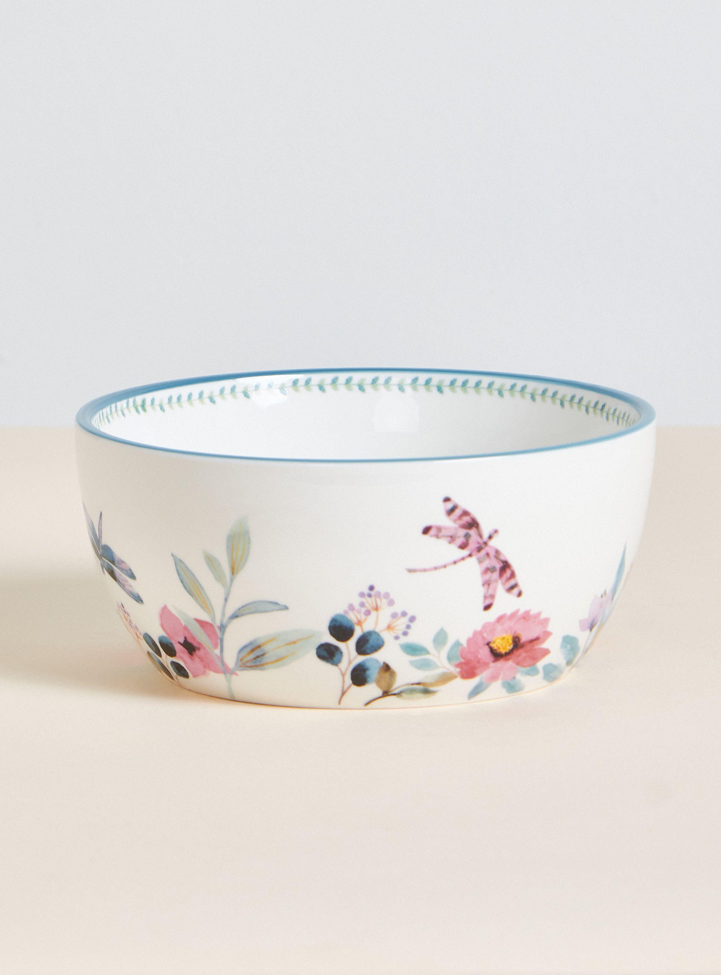 Bowl Celeste Flor 18 cm-0